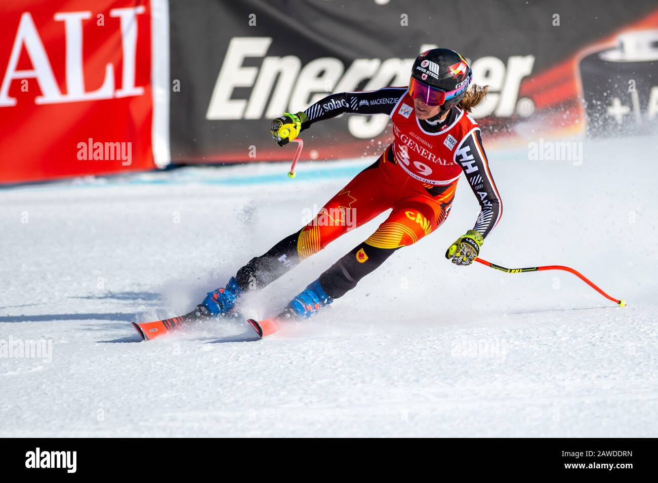 Garmisch Partenkirchen, Allemagne. 8 février 2020. : Marie-Michele GAGNON of Canada at - AUDI FIS SKI WORLD CUP 2019/20 Womans Downhill - Garmisch Partenkirchen le 8 février 2020 à Garmisch Partenkirchen, .(GER OUT) (photo de Thomas Reiner/ESPA-Images) crédit: Agence photographique sportive européenne/Alay Live News Banque D'Images