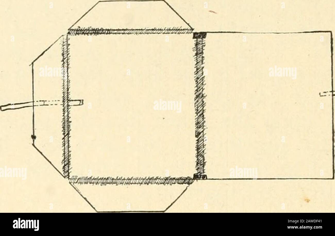 Travail constructif; . y—le deuxième au premier—le troisième au deuxième,etc  Le visage d'une enveloppe et le dos d'anotherlie toujours l'un sur l'autre  comme les pages d'un livre. Quand tous sont réunis de