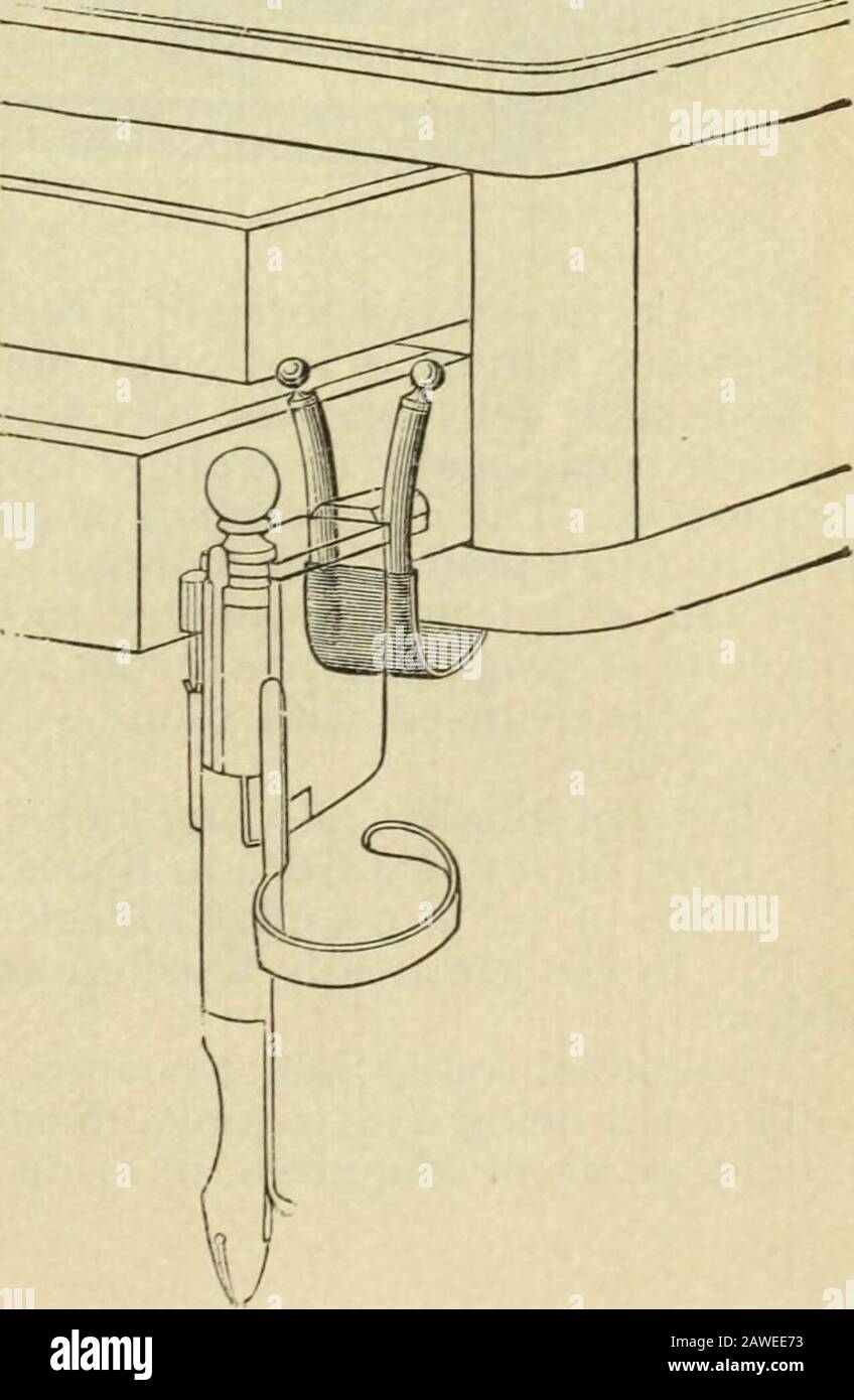 Le cosmos dentaire . 57 58 59 60 1,75 $ chacun. DR. H. J, McKelloPSS. 61 62 63 64 1,50 $. POIGNÉES DE PRISE. • A, prise pour Snow & Lewis Plugger-points )B, saumon [ . C, 14 CONE-Socket J ELECTRO-MAGNETILMALLET. Chaque 0,75 $ Suggéré par le Dr T. J. THOMAS. Un dispositif très pratique pour le holdingThe Electric Plugger à portée de main de l'opérateur. Il peut être readilyfixé à la table de support ou à tout autre rebord pratique. Prix . . 1,60 $. BATTERIE À GRAVITÉ ACIDE PARTZ FOB LE MAILLET DENTAIRE ÉLECTROMAGNÉTIQUE BONWILL. La batterie de GravityBattery acide de Partz est proposée comme la meilleure pour le fonctionnement de l'électro-magnétique Banque D'Images