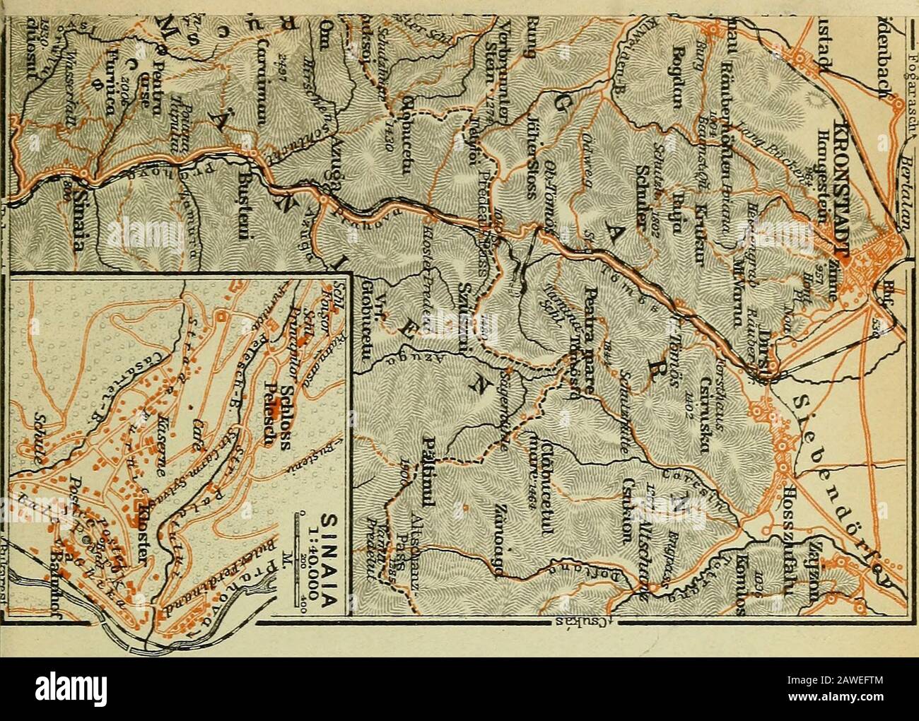 Autriche-Hongrie : avec des excursions à Cetinje, Belgrade et Bucarest : manuel pour les voyageurs . hamkeller, au Rathaus (PI. 6 ; B, 3) ; Weisser Hahn, Purzengasse 20 (PI. B, C, 2, 3), repas simples également servis. —Caf^s. Redoute, au Concert-Haus (PI. 3; B, 3); Drechsler, Kornzeile(PL B, 3); Elite, Flachszeile, avec jardin. Salles De Bains. Bains froids à Rossmarkt 17 (PL B, 3); bains chauds et vaporeux juste à l'ouest du gymnase Roumanian (PL A, 3). Cabine pour 1/4 hi. 50 h, V2 nr- * K, 1 h 1 A 60 h: Dans la ville et les sous-urbs, demi-journée 5, journée entière 8 A. — Tramway à vapeur de la Place Franz-Joseph (Rathaus Banque D'Images