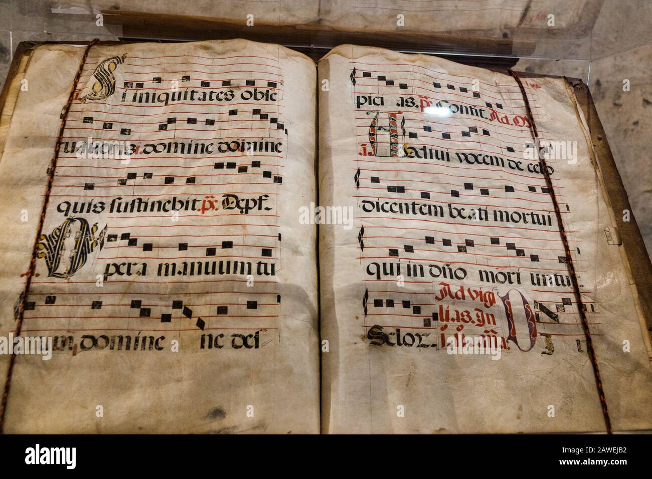 Livre de musique ancienne Banque D'Images