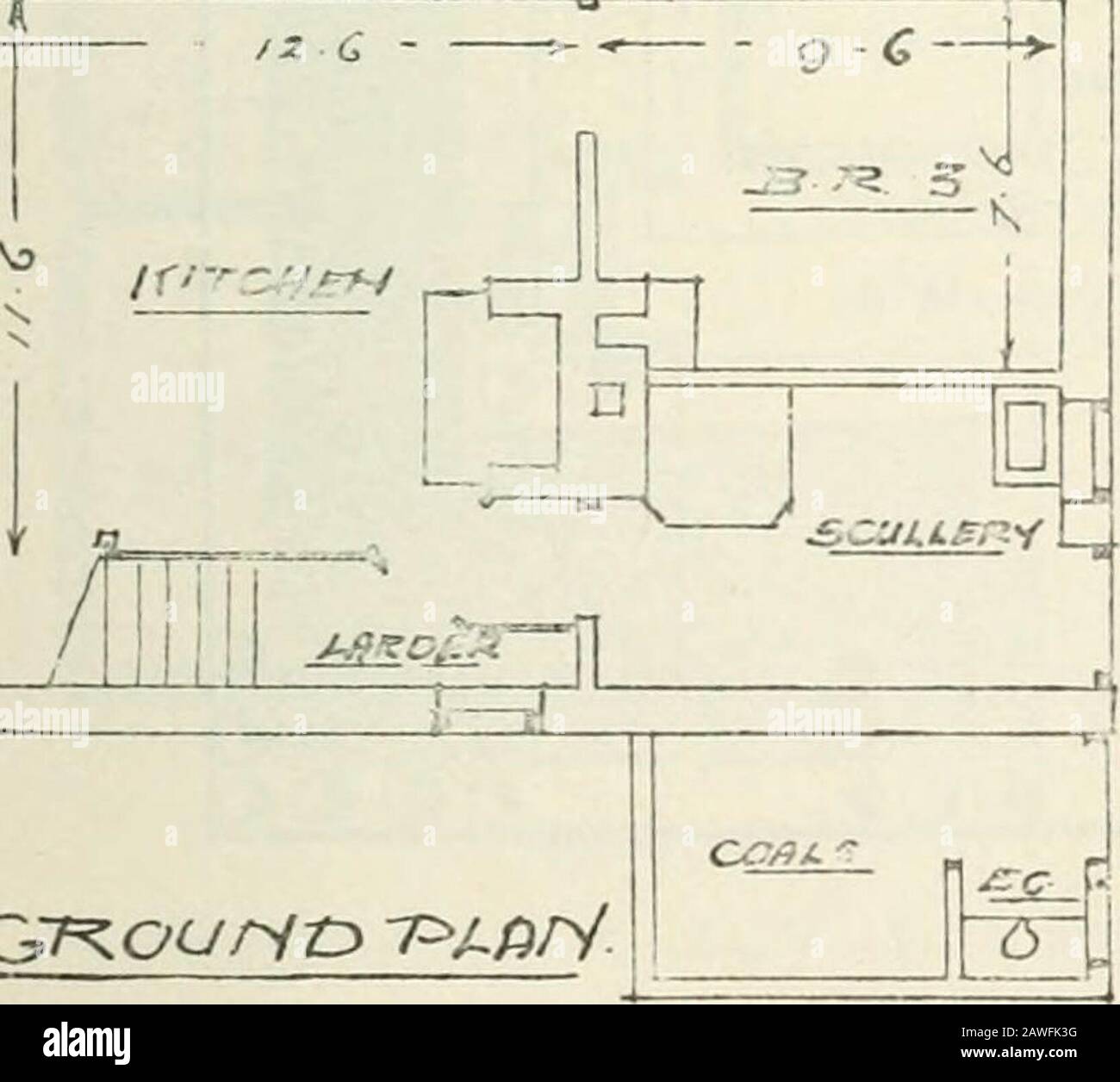Logement à jour (volume d'accompagnement du manuel de logement) . Remarque.—Les plans sont inversés, de sorte que le recto soit en haut.f ? -4 _ y * * 1 r^ f. Q^f^ouritD -7=>A/^r/ — /:s--o -- Banque D'Images