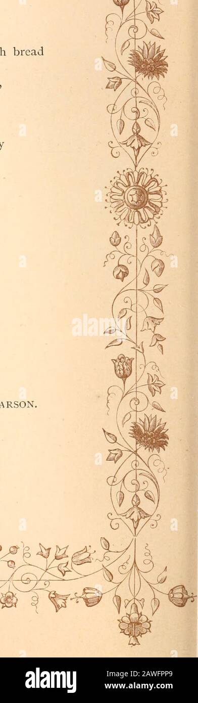 Deux siècles de chanson : ou, Lyrics, madrigals, sonnets, et autres versets occasionnels des poètes anglais des deux cents dernières années . Heureux l'homme, dont le souhait et le soin QUELQUES acres paternels liés, contenu pour respirer son air natif Dans son propre sol. Dont les troupeaux avec du lait, dont les champs avec du pain Dont les troupeaux lui fournissent une tenue, Dont les arbres en été lui donnent de l'ombre, En feu d'hiver. Blast, qui peut sans concernly trouver Des Heures, des jours, et des années, glisser doux awayIn santé du corps, la paix de l'esprit, Calme par jour, sommeil sonore par nuit; étude et facilité Ensemble mixte, loisirs doux.Et innocence, qui Banque D'Images