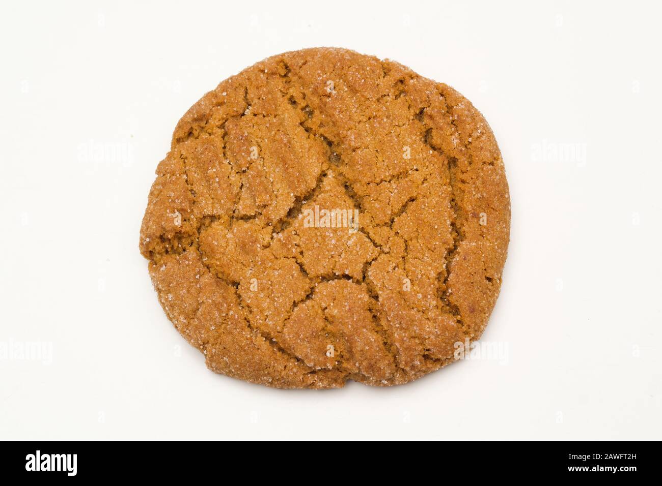 Cookie brillant au gingembre blanc Banque D'Images