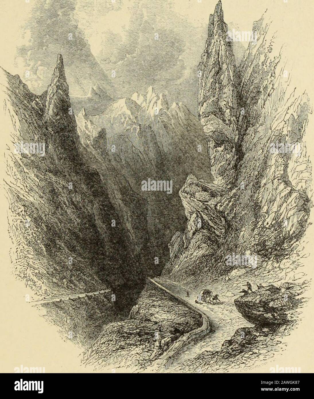 Pèlerinage de Childe Harold : un rout . OH, que de telles collines ont maintenu une course de naissance libre !)Où regarder l'œil avec des remplissages de joyaunce, Childe Harold se termine par de nombreuses attougards agréables de placeThough considère qu'il hutte une chasse stupide, Et émerveillez les hommes devraient quitter leur fauteuil facile, la toilette, et long, long ligue à tracer, OH ! Il y a de la douceur dans l'air de montagne, Et la vie, que La Facilité gonflée ne peut jamais espérer partager. Xxxr. Plus sombre pour voir les collines à la longueur reculée, Et, moins luxuriante, plus doux vales extension ; Les immenses plaines bordées d'horizon réussissent !Loin que l'oeil discerne, à la fin, Sdouleurs rea Banque D'Images