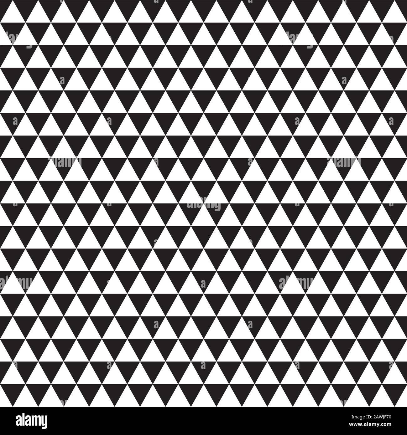 Texture de la répétition géométrique de triangle sans couture Illustration de Vecteur
