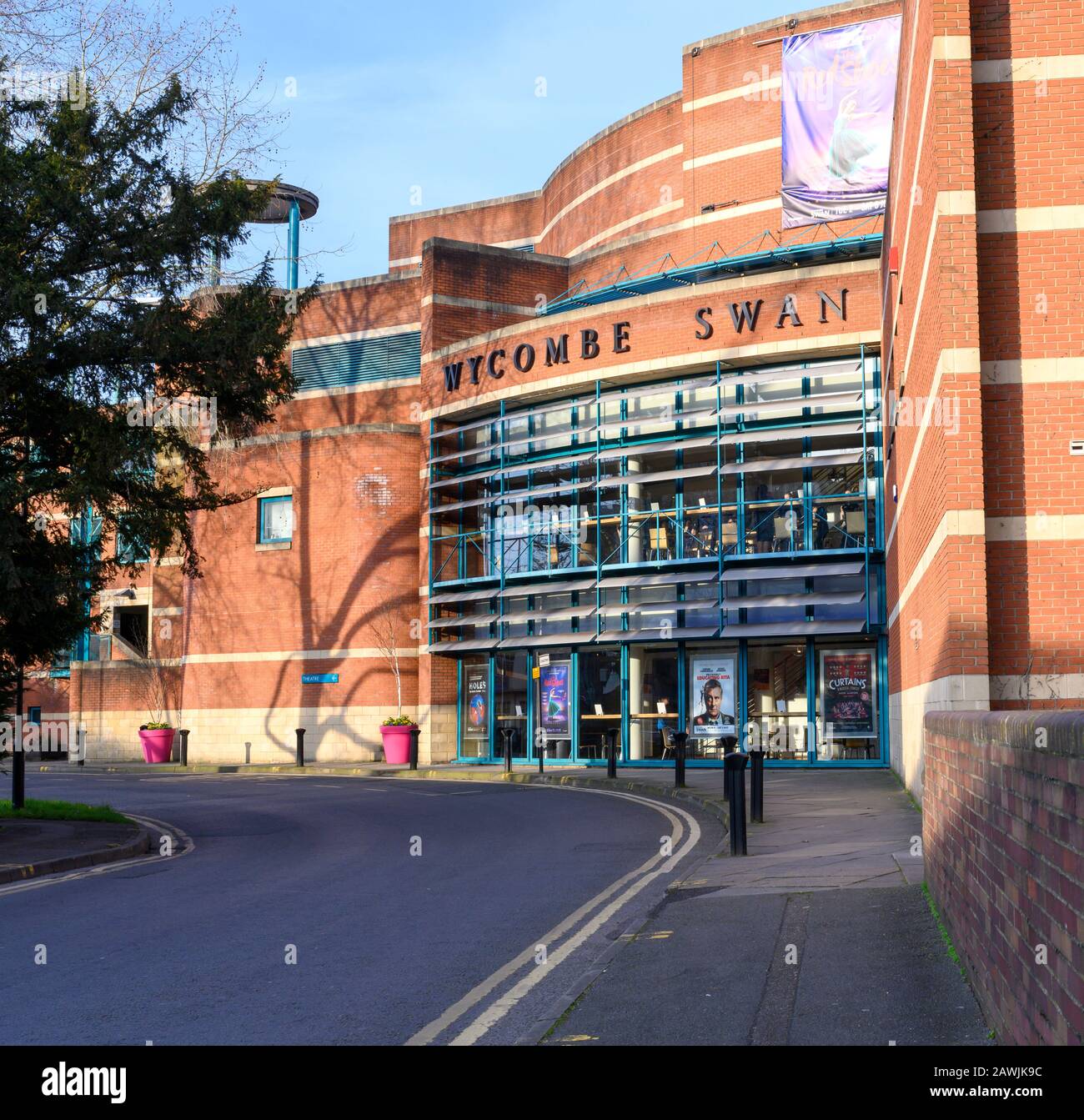 The Swan Theatre, High Wycombe, Buckinghamshire, Angleterre, Royaume-Uni. Banque D'Images