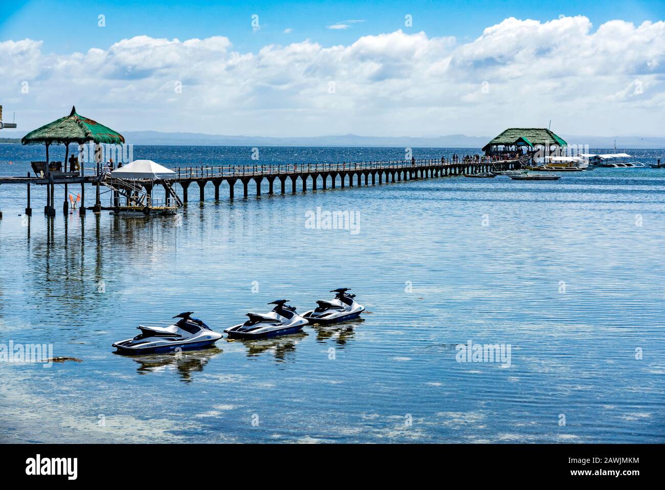 Île De Nalusuan À Cebu, Philippines. Banque D'Images
