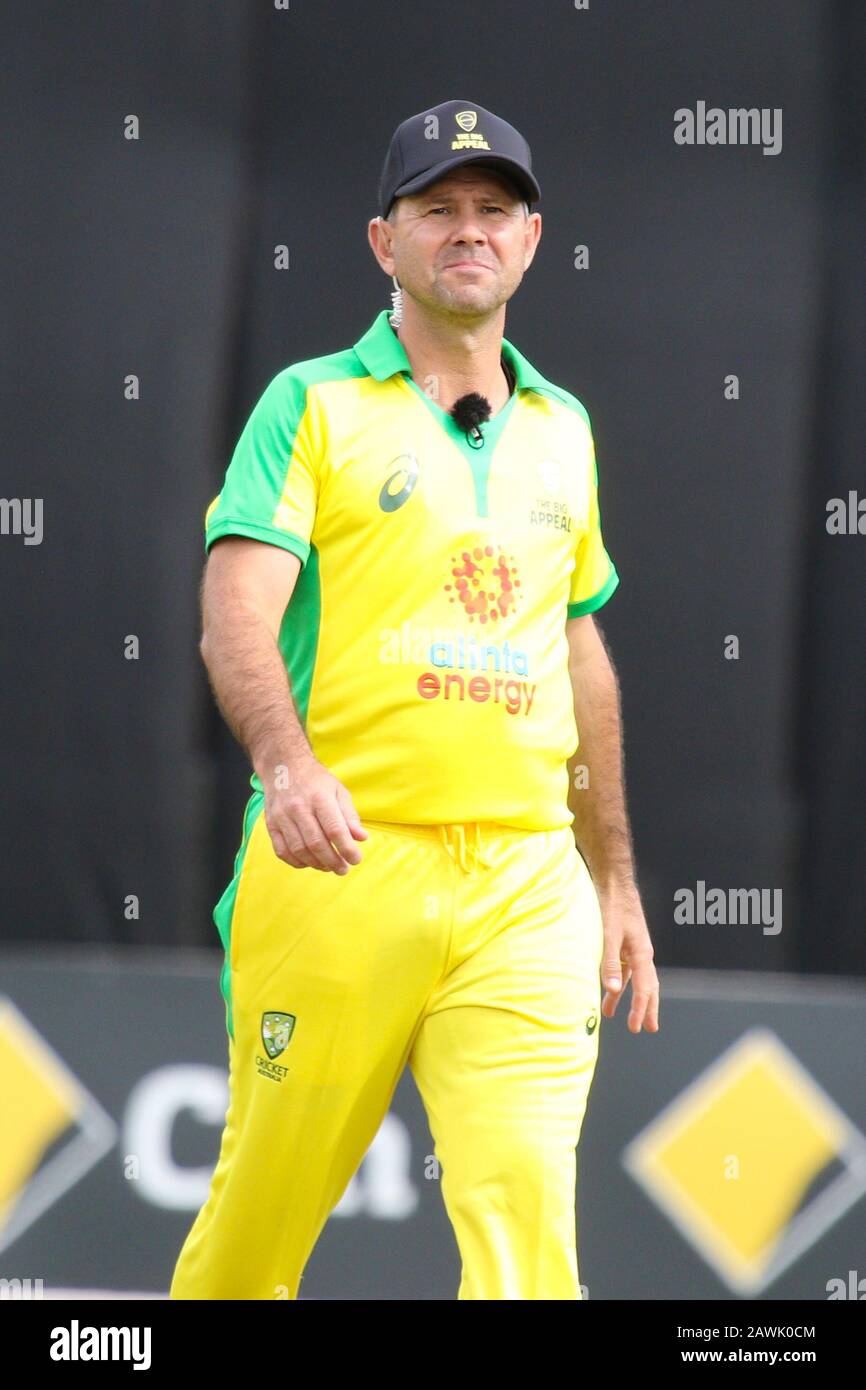 Junction Oval, Melbourne, Victoria, Australie. 9 février 2020. The Bushfire Cricket Legends Bash Charity Match - Ricky Ponting pendant le jeu - image Credit: Brett keating/Alay Live News Banque D'Images