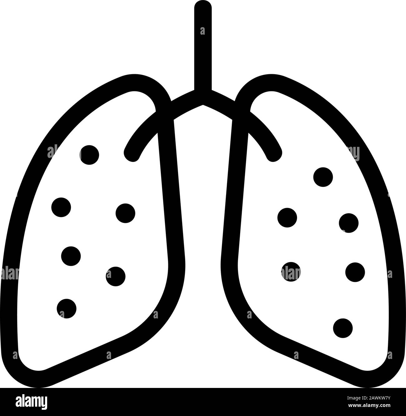 La poussière est un vecteur d'icône humain léger. Illustration du symbole de contour isolé Illustration de Vecteur