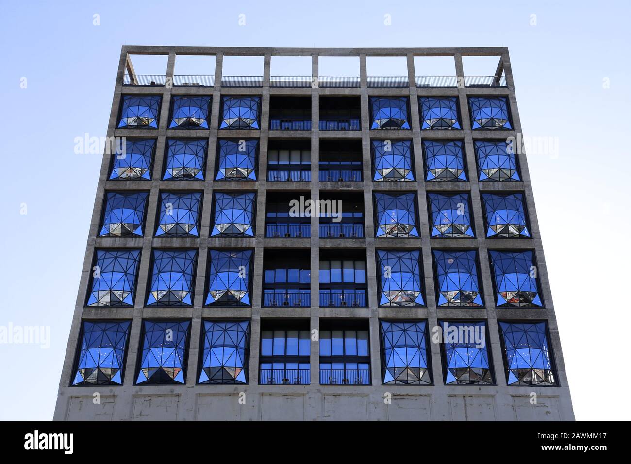 Zeitz Museum Of Contemporary Art Africa (Mocaa), Silo District, V&A Waterfront, Cape Town, Table Bay, Western Cape Province, Afrique Du Sud Banque D'Images