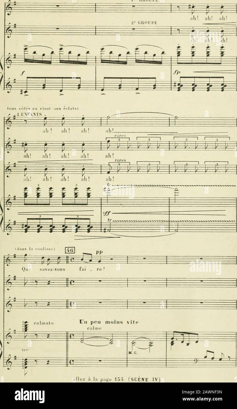 La glaneuse; pièce lyrique en trois actesPoème de Arthur Berede et Paul de Choudens . li (;KnLPE ir.4 ou se dispersent Hi. Allez à lîi (ja^e 15 A ISCE/VE IV ?Wk ??5^»:., 1^ El :«Sè/^ ^âÉ, ?t^^ Banque D'Images