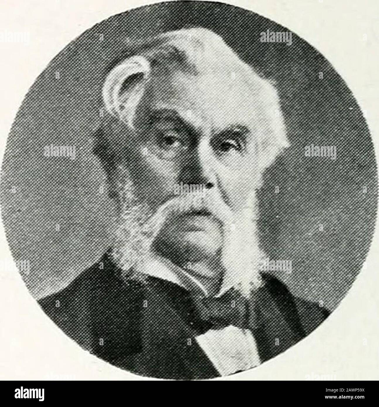 Pedigree photographique des descendants d'Isaac et de Rachel Wilson . 1906 Anna jNIaria ilson, née à Kendal, 22 février 1834. Marié atKendal, 12 avril 1866, 32 ans, Joshua Farrar Ranson, fils de RobertGill Ranson et sa femme Elizabeth Farrar. Il est né à Ips^^^ch, 25ème]Iarch, 1824, marié (deuxième épouse) à 42 ans. Royal Humane Society Medalist.Il meurt à Norwich, le 30 mars 1912, âgé de 88 ans. Adresse : Bankfield, Kendal. Question—Deux fils et une fille. (I) Wilson Ranson = Florinda Anna Maude Richardson. (Page 453.)(II) Whitwell Henry Ranson, né à Norwich, 26 août 1873. Banque D'Images