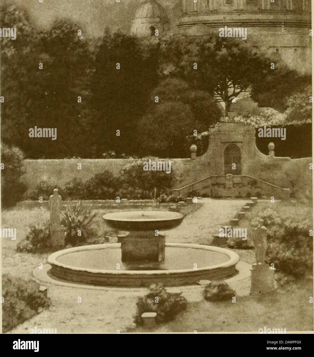 Villas italiennes et leurs jardins . Villas ROMAINES malades DANS l'étude des villas près des petites villes italiennes, il est difficile d'apprendre une grande partie de leur histoire. Nowand puis certaines informations peuvent être glaneés froma guide-livre local, mais les faits sont habituellement maigre orinexact, et le nom de l'architecte, la date de la construction, le plan original du jardin, ont souvent alikeété oubliés. En ce qui concerne les villas à Rome et à propos, les caséis sont différents. Ici, l'étudiant est submergé par l'aprofusion de documents. Des architectes illustres dissipent l'honneur d'avoir construit les célèbres maisons de plaisir Banque D'Images