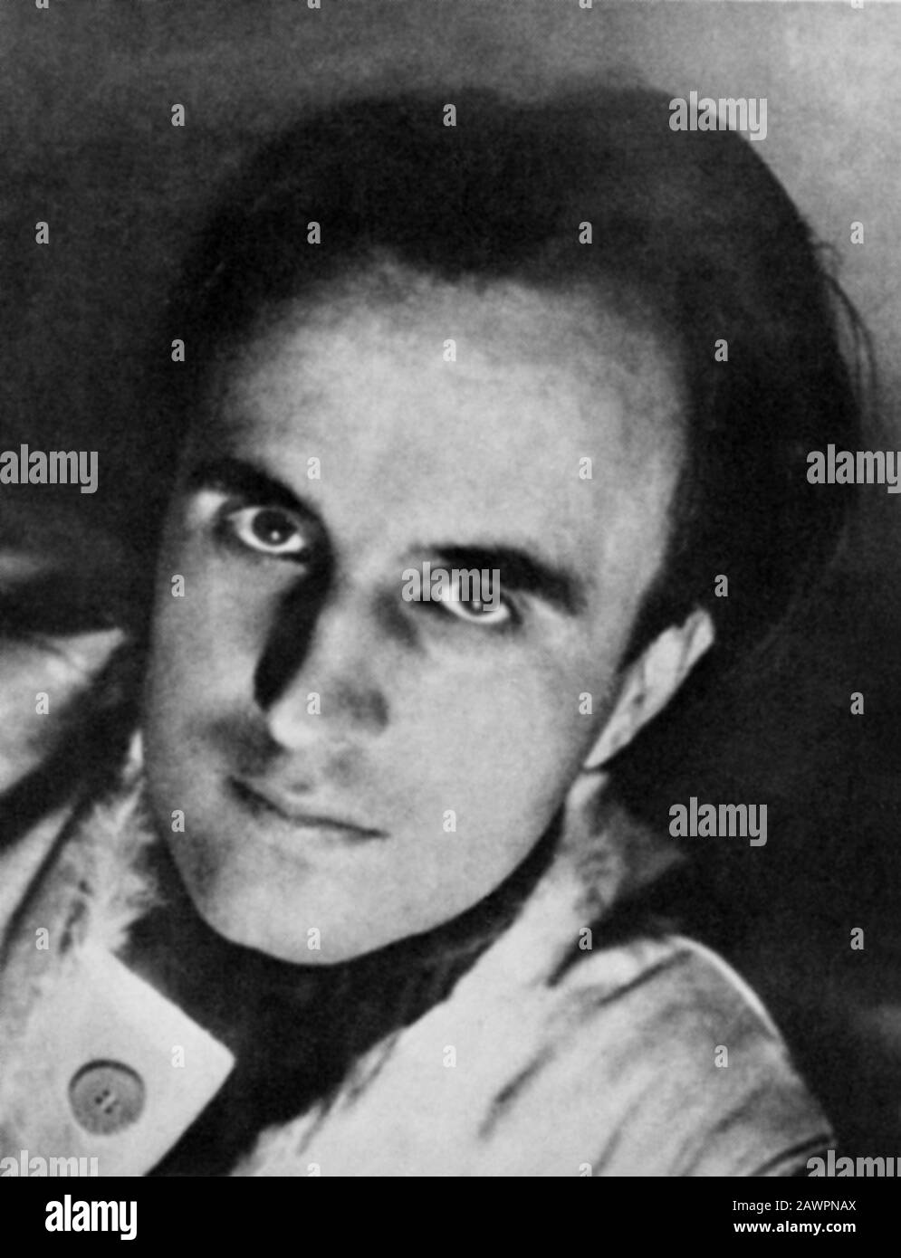 1946 CA , Berlin , ALLEMAGNE : l'écrivain et dramaturge allemand WOLFGANG BORCHERT ( 1921 - 1947 ), dont l'œuvre a été affectée par son expérience de la dictature Banque D'Images