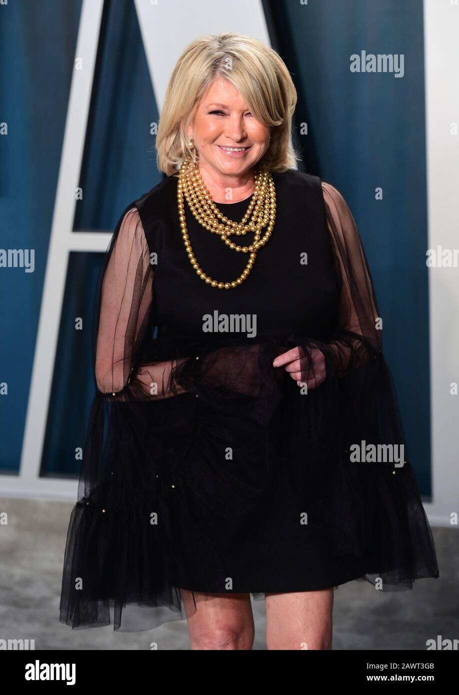 Martha Stewart a assisté à la Vanity Fair Oscar Party qui s'est tenue au Wallis Annenberg Center for the Performing Arts à Beverly Hills, Los Angeles, Californie, États-Unis. Banque D'Images