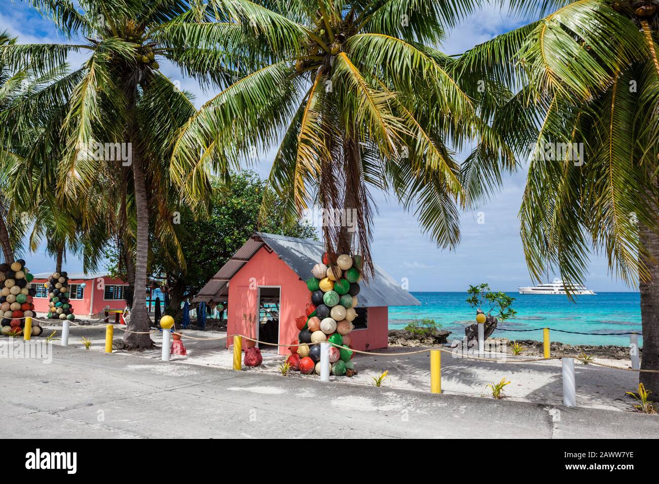 Impressions De Fakarava, Tuamotu Archipel, Polynésie Française Banque D'Images