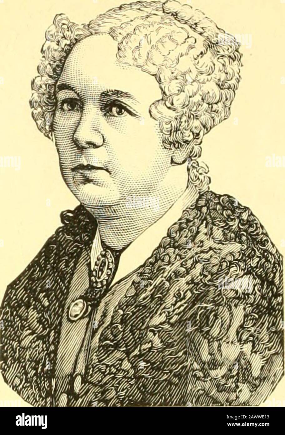 L'histoire d'un grand nationOr, les réalisations de Notre pays, militaires, navales, politiques et civils . Harriet BEECHER STOWE. Thorfsa du chalet Uncle Toms. Né à Mitch-field, Connecticut. Jnie 15, 1818. Enlevé à Walnnl Hille, près de Cincinnati, Ohio, 1833, et a été marié à Kev.Calvin E. Stowe, D.D., 1836. Elle il^un imblishiug UnehRoms Cabin ae une série dans le .iiliiiiil Era.in 18150. Twoyans plus tard il a été sorti, en l)ool&lt; focm, et a eu une vente énorme. Elle a parcouru de manière extensive et a permis à Iter ^a levé le stylo pour être inactive lorsqu'il s'agit d'un mariage de torts pour réparation. ELIZABETH CADY STANTON. Champion Banque D'Images