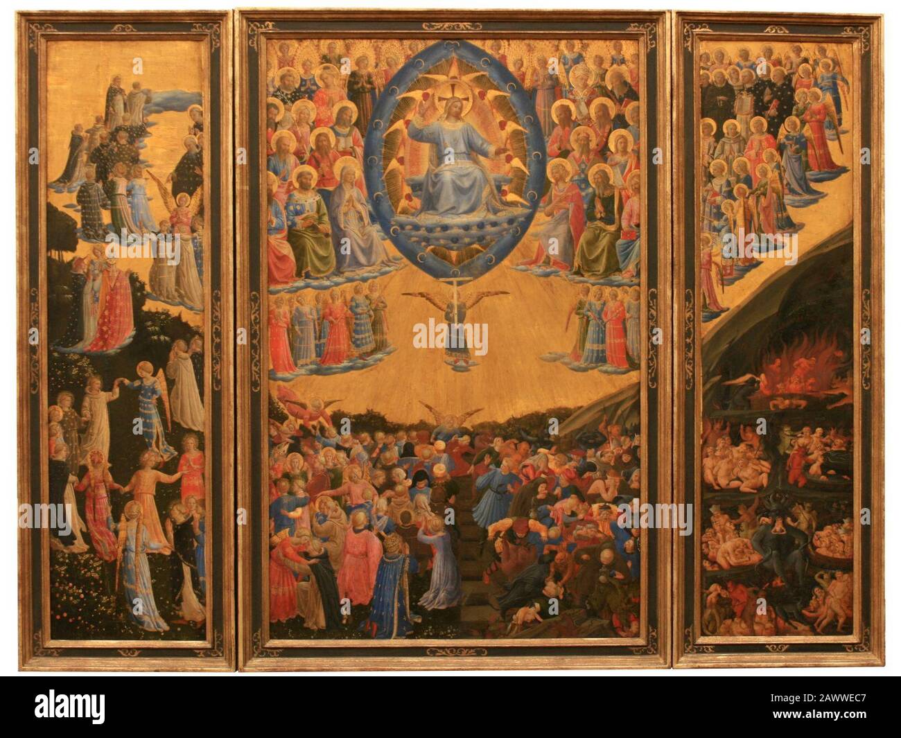FRA Angelico JungsteGericht berlin. Banque D'Images