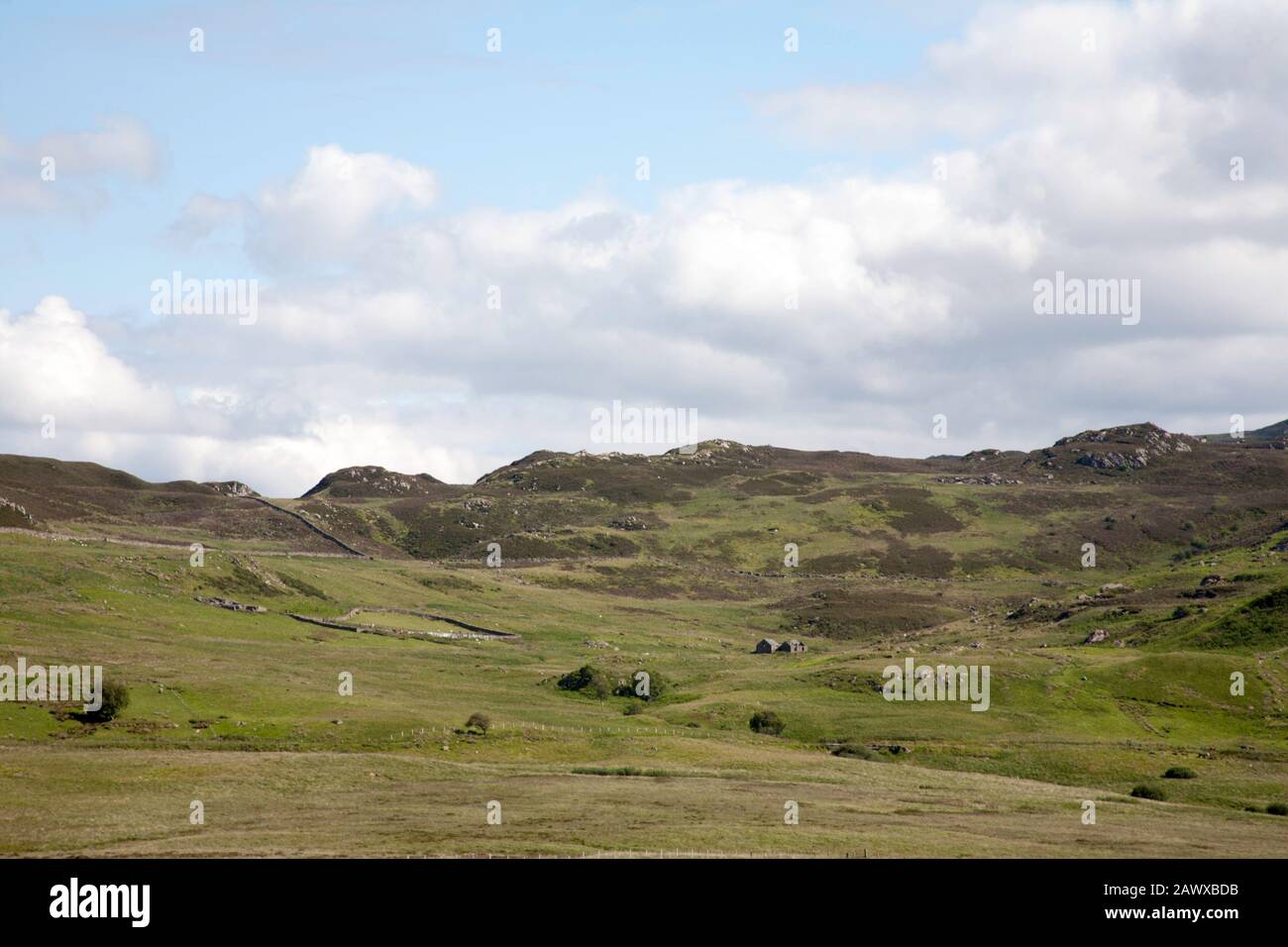 Les carrières d'ardoise de Moel Eilio se nichent sous les pentes de la vallée de Craig Ffynnon, dans la vallée d'Afon Porth-Llwyd, au-dessus de la vallée de Conwy Snowdonia North Wales Banque D'Images
