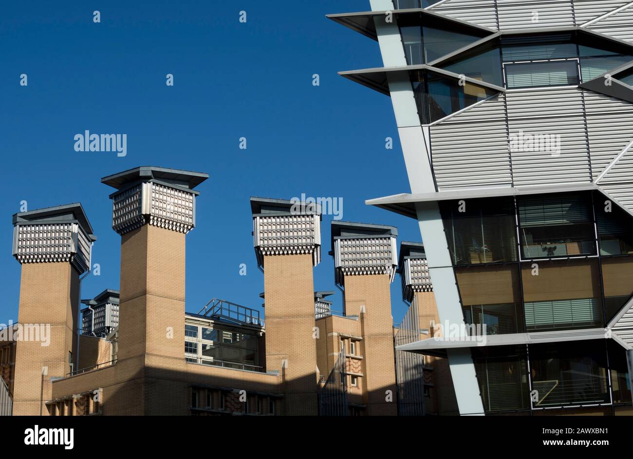 Architecture moderne, Université Coventry, Angleterre, Royaume-Uni Banque D'Images