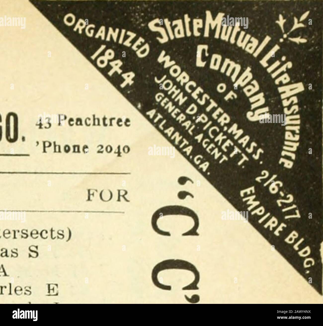 Atlanta City Directory . ngsworth Floyd A (Butler croise) 135 Pratt George 139 Cantey Hamilton B151 Padgett James R 155 Gibbes Henry S 156 Lloyd Charles H 159 Herbert Paul O 160 Harwell William D164 métiers George H168 Silvey Jerome 172 Robinson Frank M174 Kenan ThomasKlein Jacob C178 Owen Annie F Mme(fort intersects)185 Williams Ethelred (Bedford Place croise)190 Hall Benjamin N195 Crichton Eugene C208 Bouligny James G (Hilliard croise) 217 Bowen Thomas S 218 Bailey John A 219 Fearans Charles E 220 McFadden Frank J 221 Erd Edward B 223 Boeckh Gabrielle Mme 224 Wilson William S Banque D'Images