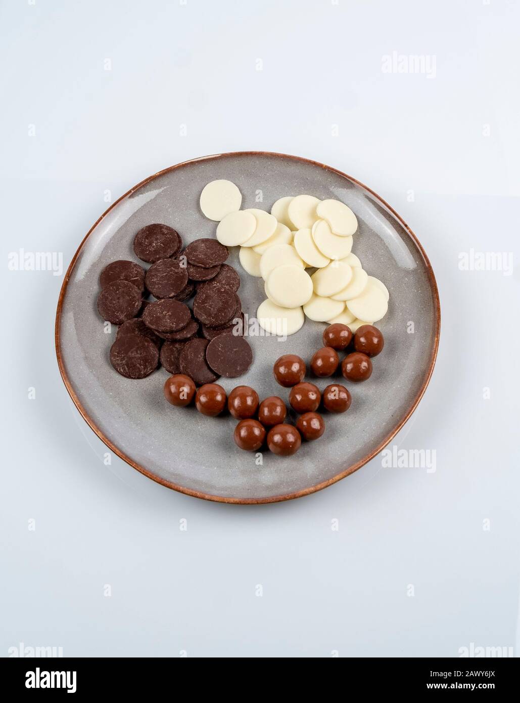 Différents Types De Chocolat Banque D'Images