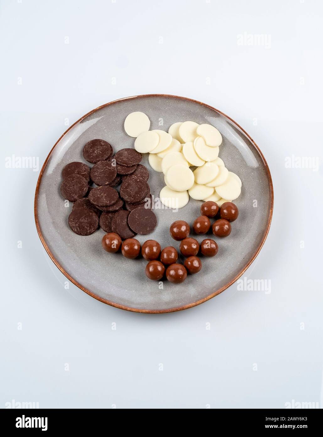 Différents Types De Chocolat Banque D'Images