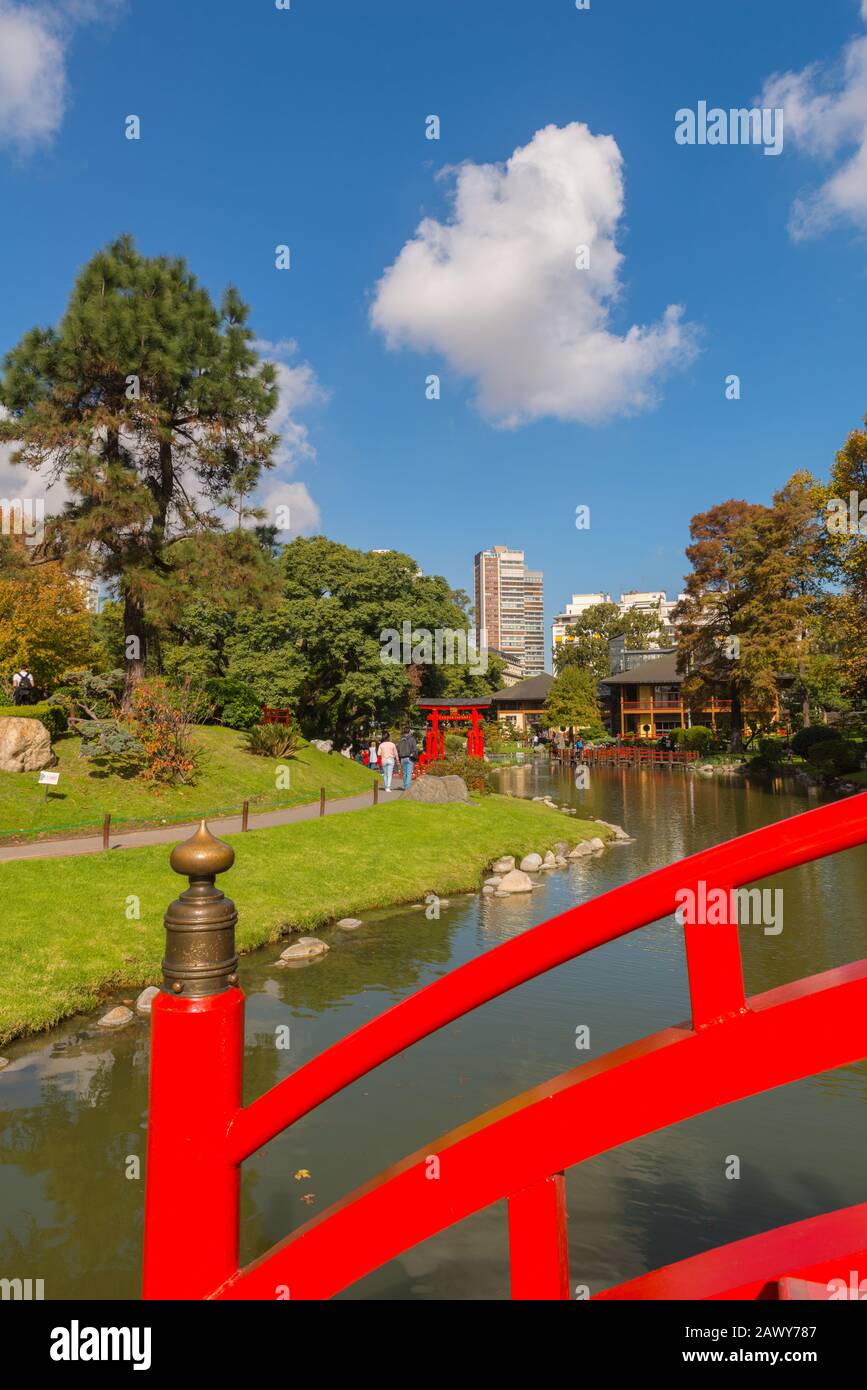 Jardin Japonais Ou Jardin Japonais, Buenos Aires, Argentine, Amérique Latine Banque D'Images