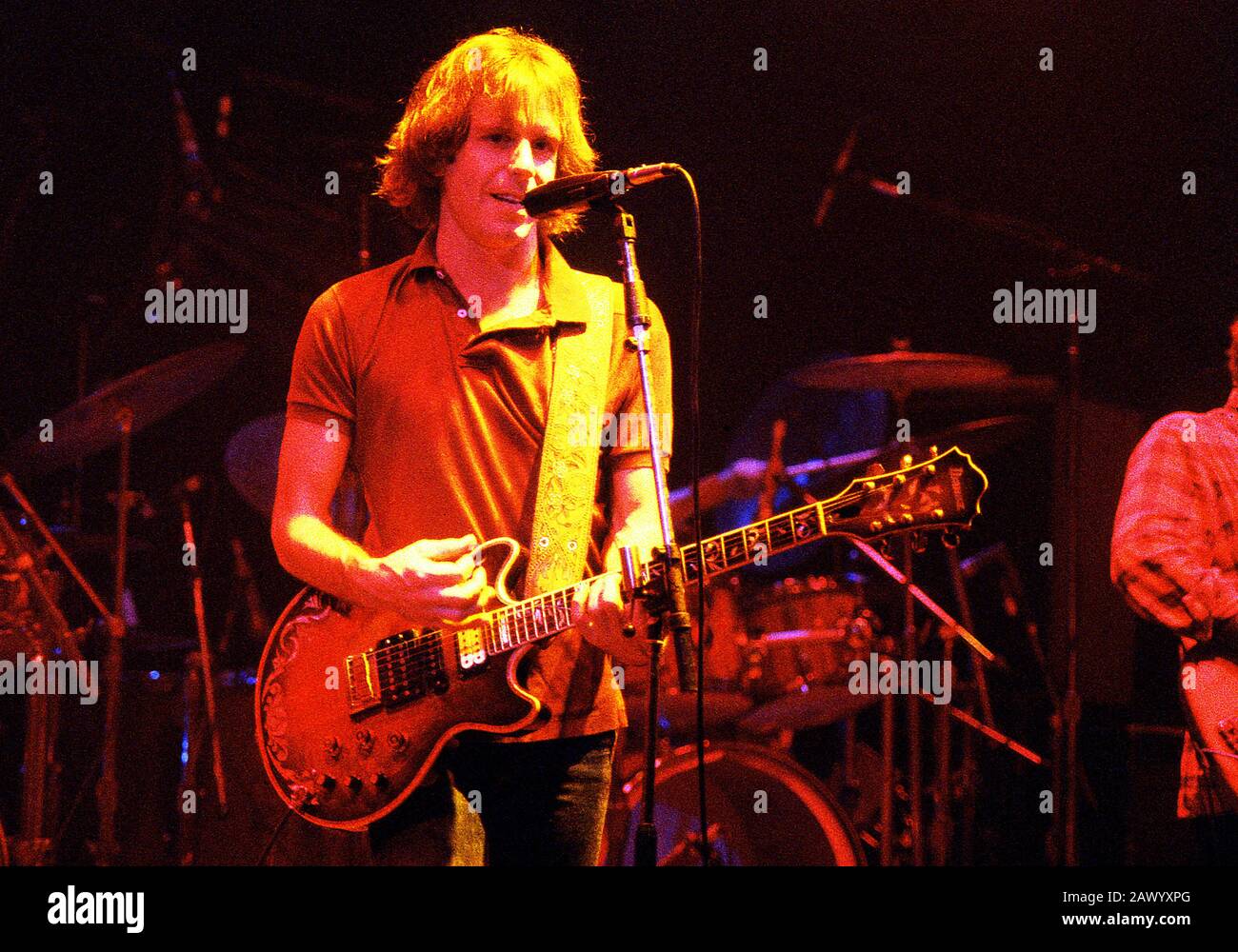 Bob Weir du Théâtre Rainbow Morte, Londres 1977 Banque D'Images