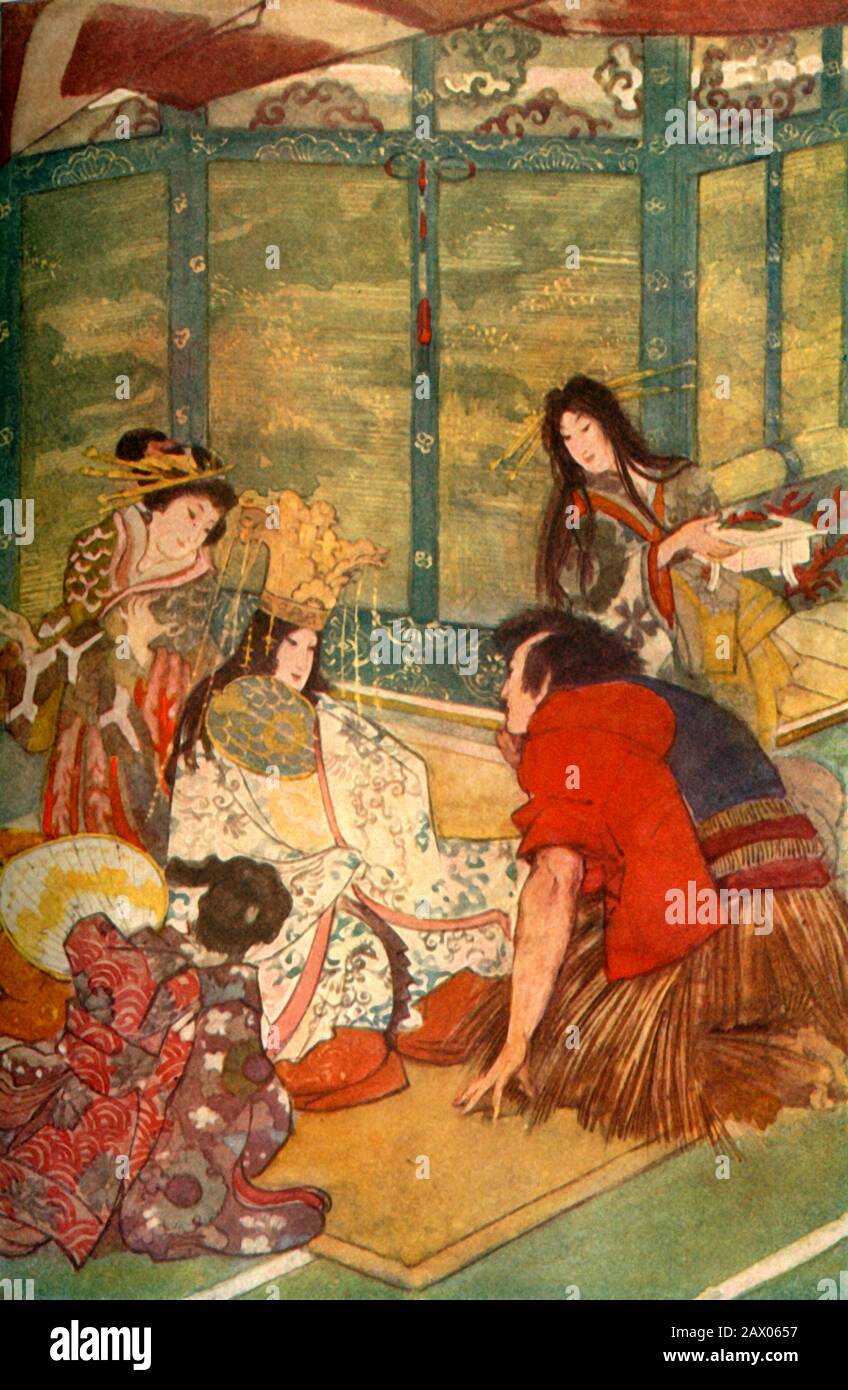  Urashima Et La Fille Du Roi De Mer 1912 Urashima Taro Un P cheur 