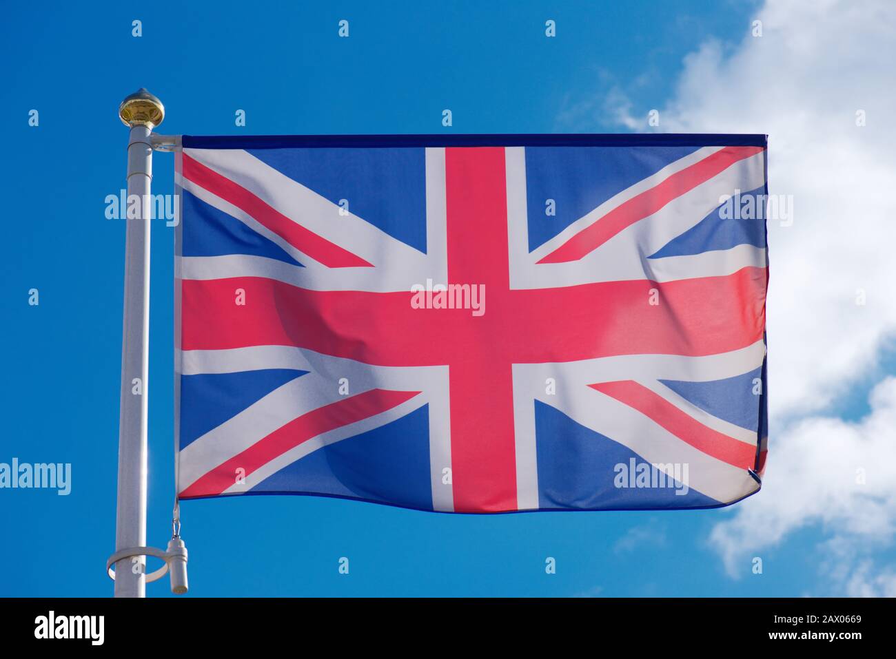 drapeau britannique de la grande-bretagne Banque D'Images