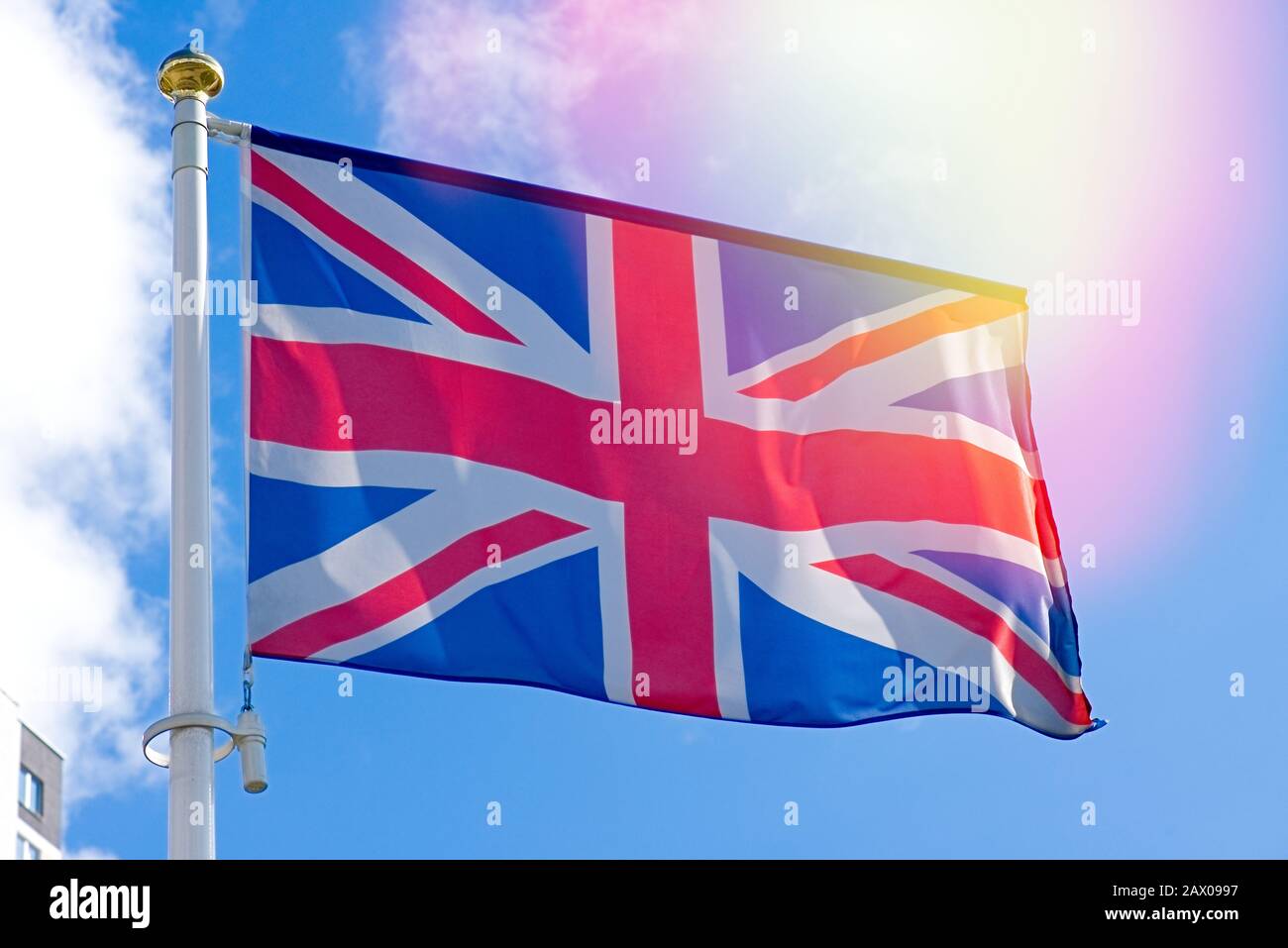drapeau britannique de la grande-bretagne Banque D'Images