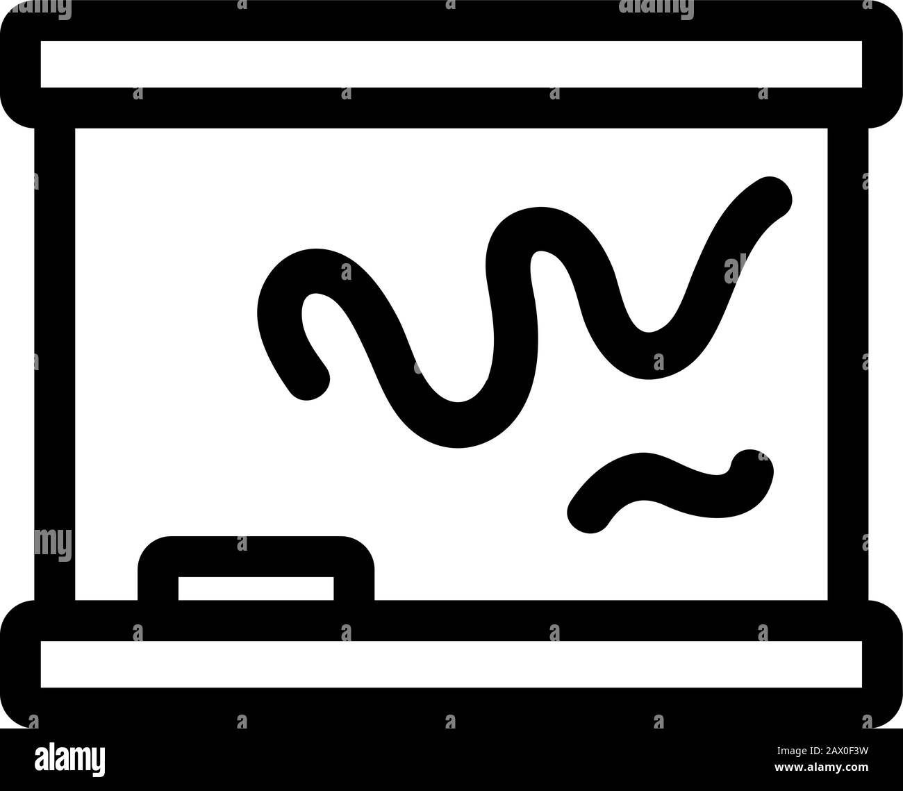 Vecteur d'icône Academy. Illustration du symbole de contour isolé Illustration de Vecteur