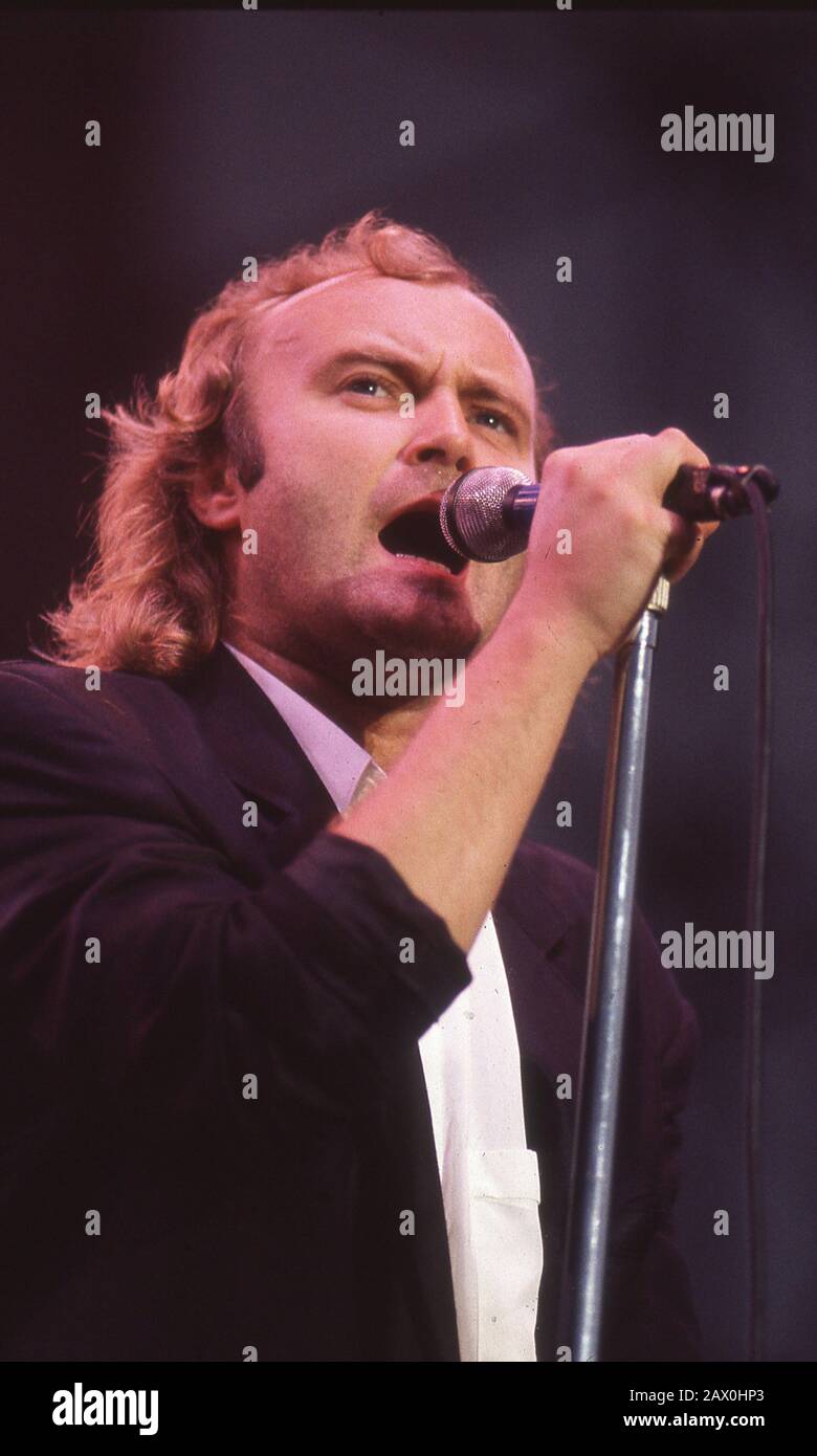 Phil Collins Crédit Simon Dewhurst Banque D'Images