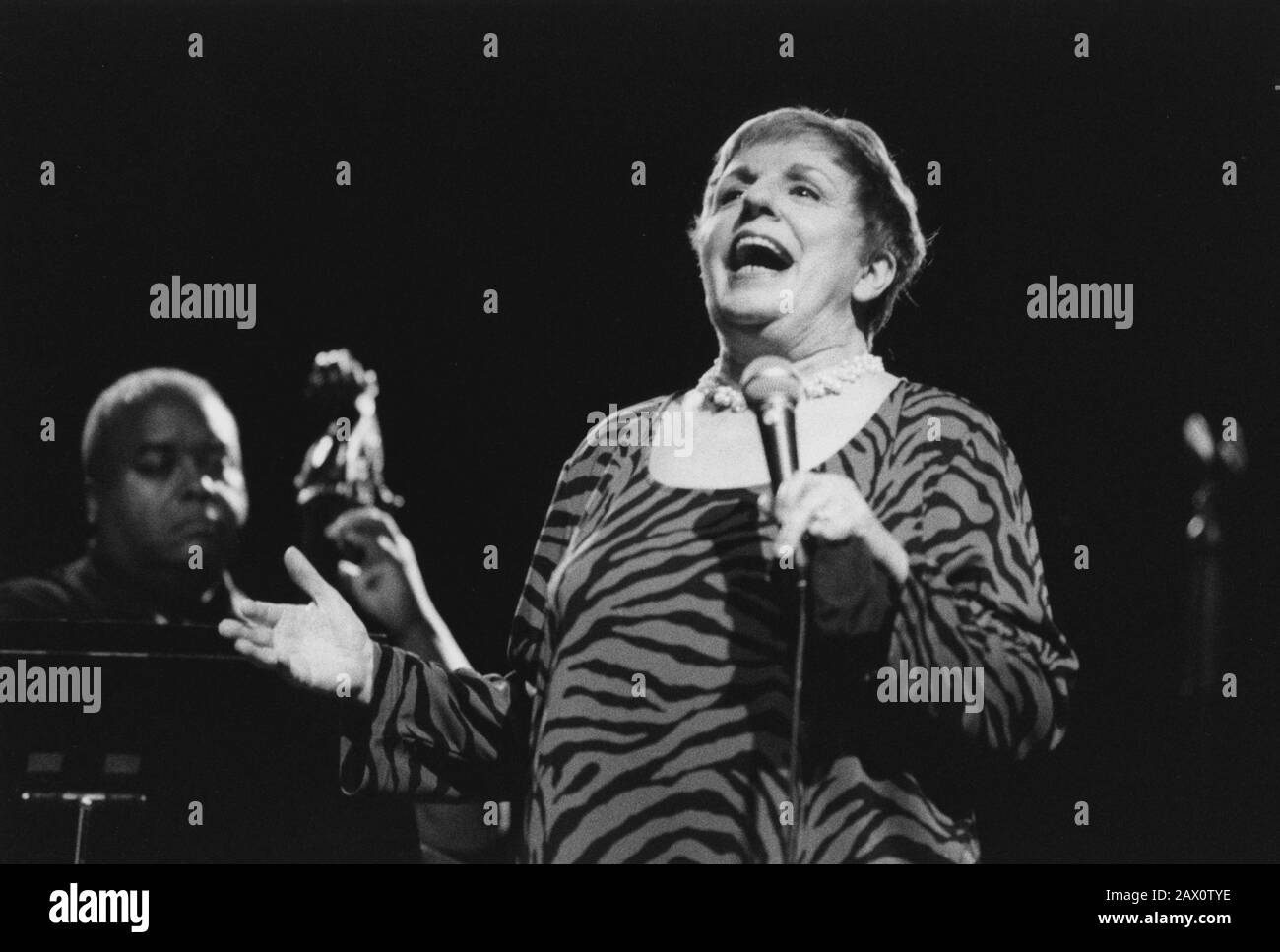 Carol Sloane, 1990. Banque D'Images