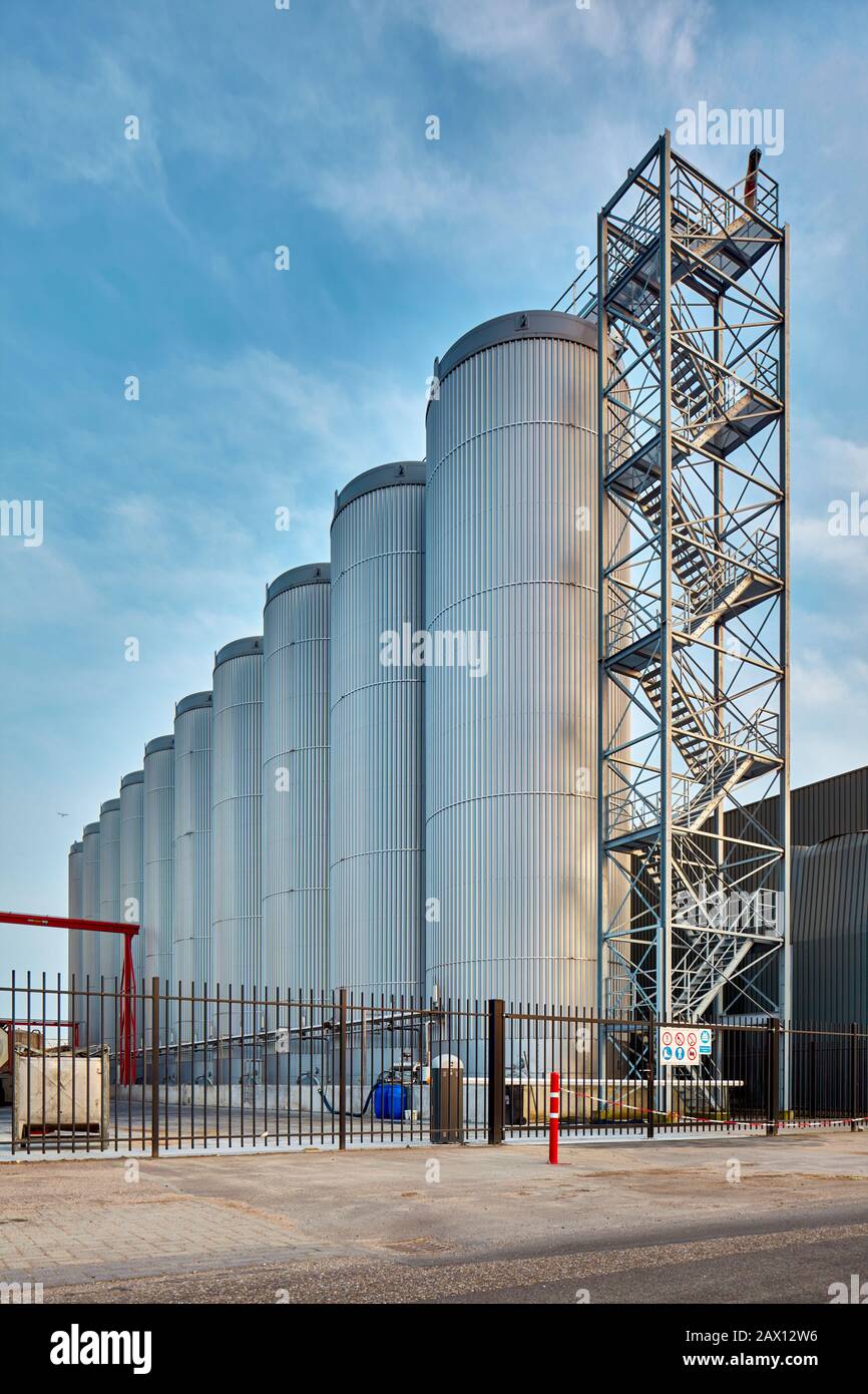 Usine de production de biodiesel, Kampen, Pays-Bas Photo Stock - Alamy
