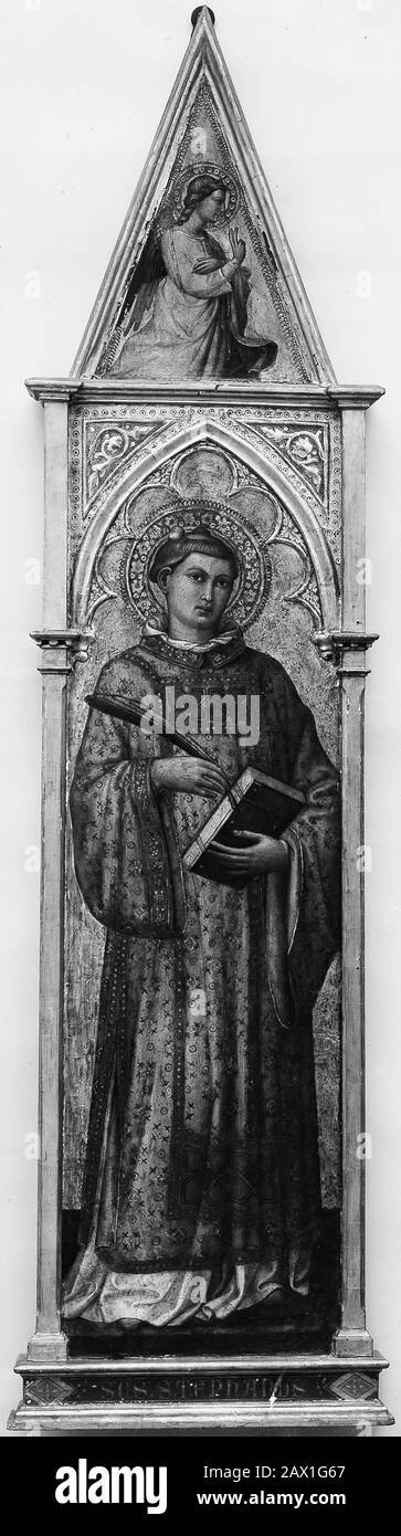 Saint Stephen (avec l'Ange de l'Annonciation), . Banque D'Images Saint Stephen (avec l'Ange de l'Annonciation), . Banque D'Images