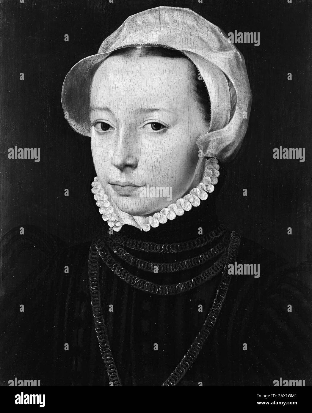 Portrait d'une jeune femme, . Banque D'Images