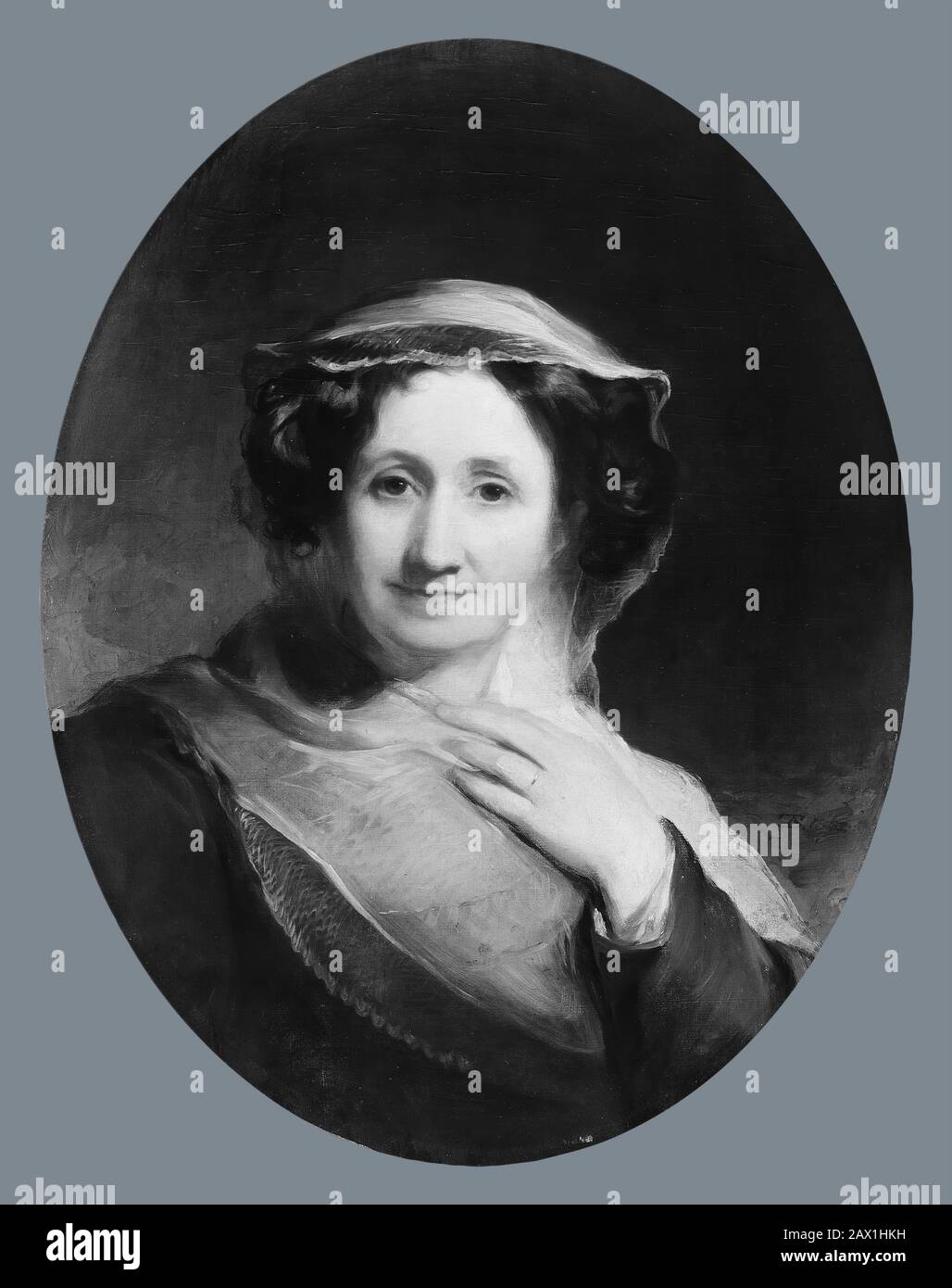 Sarah Annis Sully (Mme Thomas Sully), 1832. Banque D'Images
