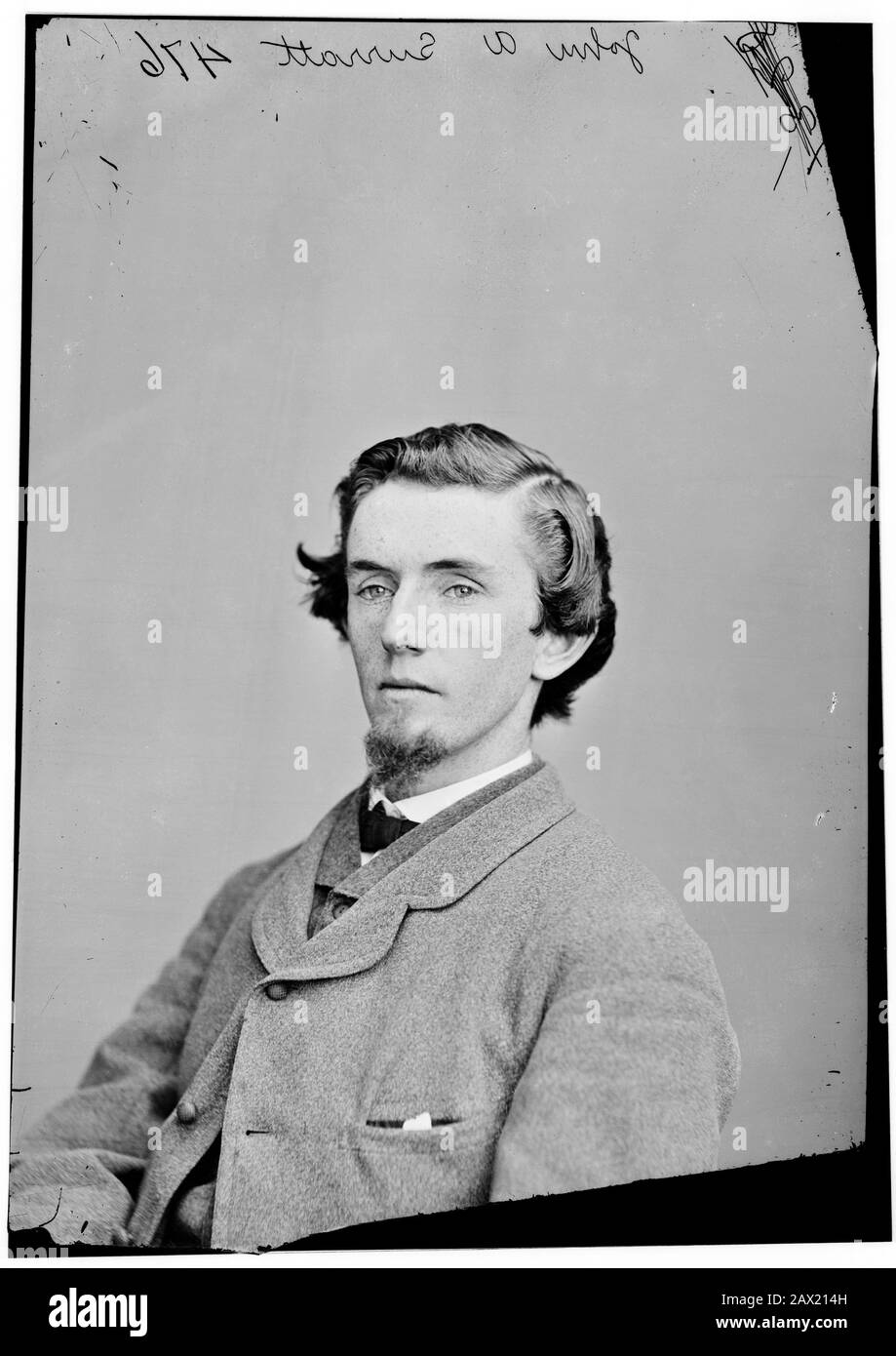 1868, ÉTATS-UNIS : JOHN H. SURRATT JR ( 1844 - 1916 ) . Fils DE MARIE SURRATT ( 1820 - 1865 ) la femme a réputé un des conspirateurs du président américain ABRAHAM LINCOLN ( 1809 - 1865 ) et condamné à mort par pendaison . Photographié par Matthew Brady de Brady & Co. John Harrison Surratt Jr. A évité l'arrestation immédiatement après l'assassinat en fuyant le pays. Il a brièvement servi en TANT que Papal Zouave en ITALIE avant son arrestation et son extradition. Au moment de son retour aux États-Unis, le statut des limitations avait expiré pour la plupart des charges potentielles et il n'avait pas été reconnu coupable . .- Président della Banque D'Images
