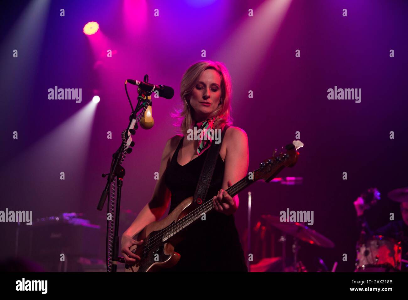 Melissa McClelland et Luke Doucet, de Whitehorse, s'exécutent à l'Opéra de Toronto Banque D'Images