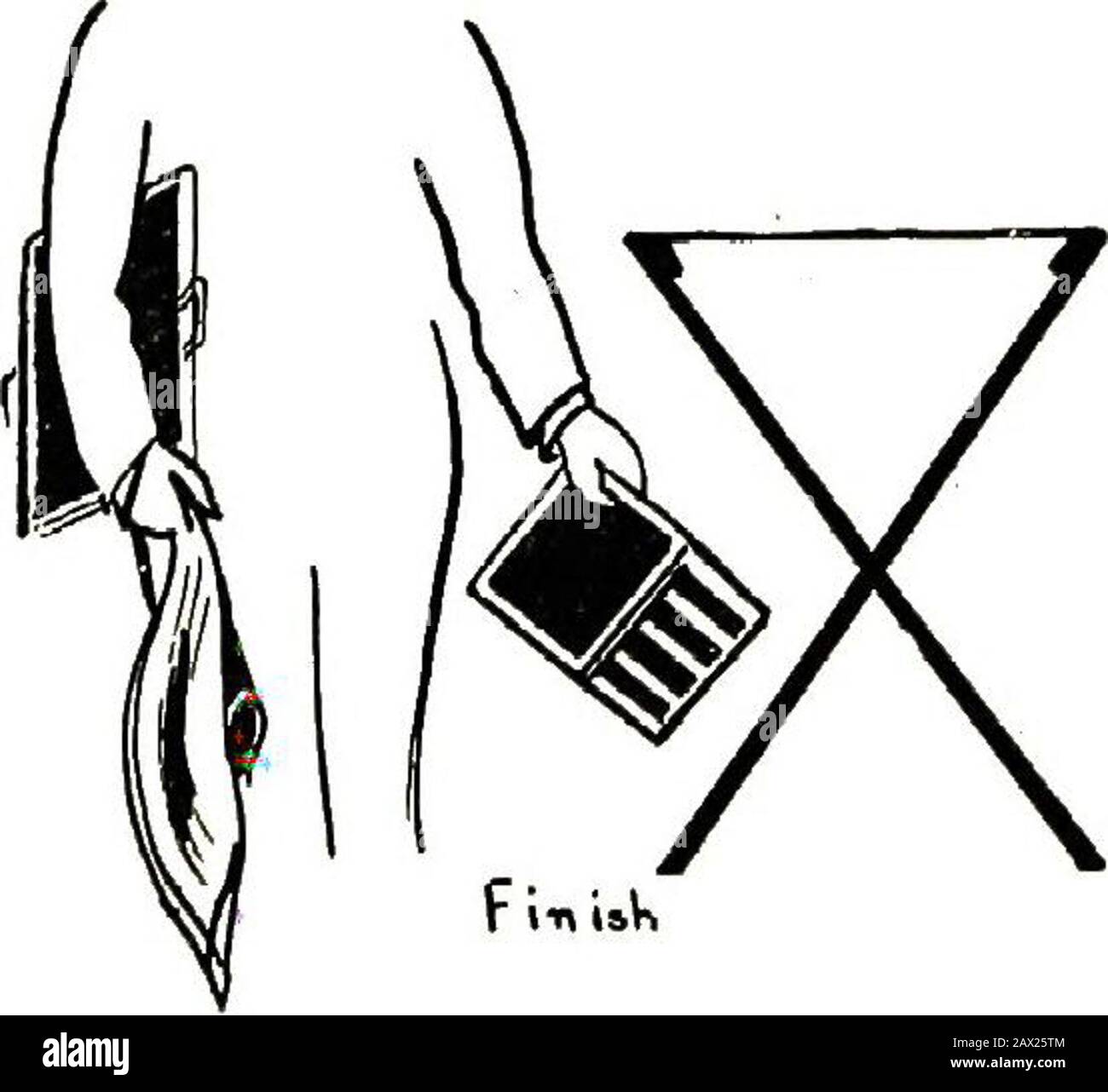 Magie nouvelle et originale : comprenant un certain nombre d'effets nouveaux et divertissants, un fonds d'information pour l'artiste professionnel et son jeune frère, l'amateur . T^*p TI &i t«i  RI^ art 4 A. XVI 94 NOUVEAU ET ORIGINAL LE sac MAGIQUE est cousué autour du dessous de ce piège, torécirer le riz, car il tombe de la boîte. Le mouchoir qui masque le sac en tissu ishung sur deux petits crochets au niveau des deux coins avant du plateau Pour préparer cet effet procéder comme suit:—le piège dans le bas de la poitrine est ouvert, et le coffre placé directement sur le piège dans le plateau. Le bac est cependant c Banque D'Images