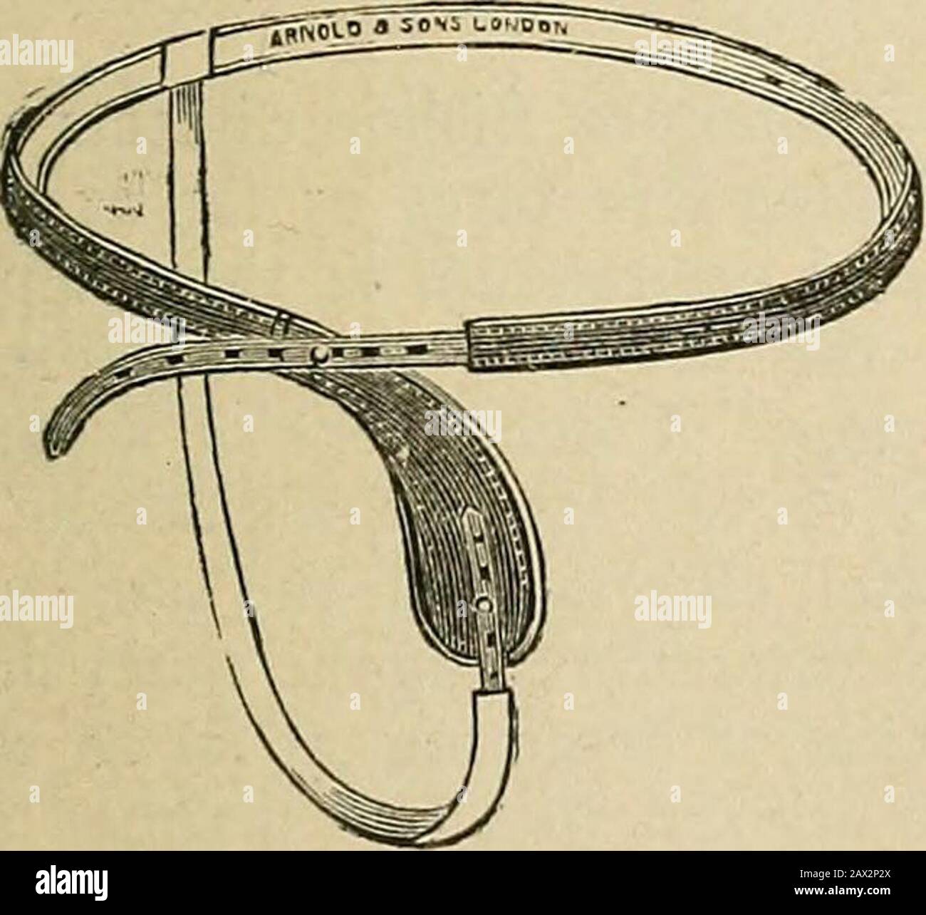Chirurgie; sa théorie et sa pratique . Armature inguinale. Bandage Spica pour l'aine. (Chirurgie Brj--Ants.) Fig. 295. Fig. 2 q5.. Banque D'Images