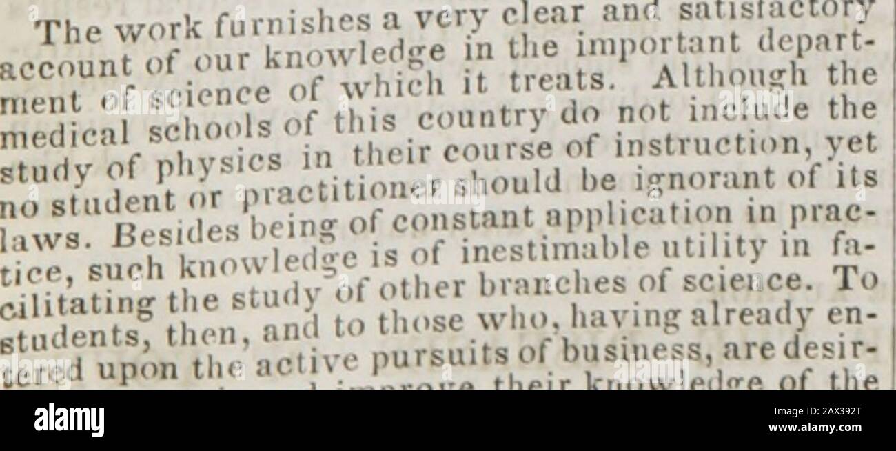 Conférences sur les principes et la pratique de la physique : livré au King's College, Londres . comptete entière À Oireevolumes, d'environ deux mille grandes pages, avec plus d'un millier de figures sur l'acier et le bois. Ti •? -des sciences ieuses traitées dans ce travail seront trouvées complètement jusqu'à la dernière période. La manière d'usine les informations qu'ils désirent.—TheVirginia Med. Et Surg. Journal. Le traité actuel est un digérer < fnil le plus complet qui a été développé par rapport aux forces de grandeur de la nature. Chaleur, magnétisme et Klectricity.Leurs lois sont élucidées d'une manière à la fois agréable et fa Banque D'Images