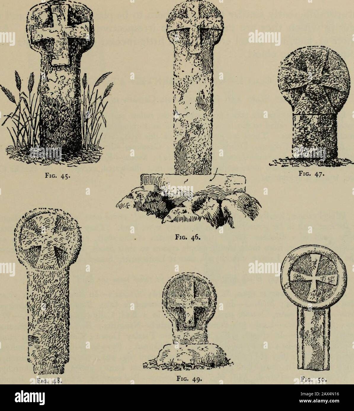 L'histoire de Victoria du comté de Cornwall . Fig. 51.. Fig. 49. Fig. 50. Banque D'Images