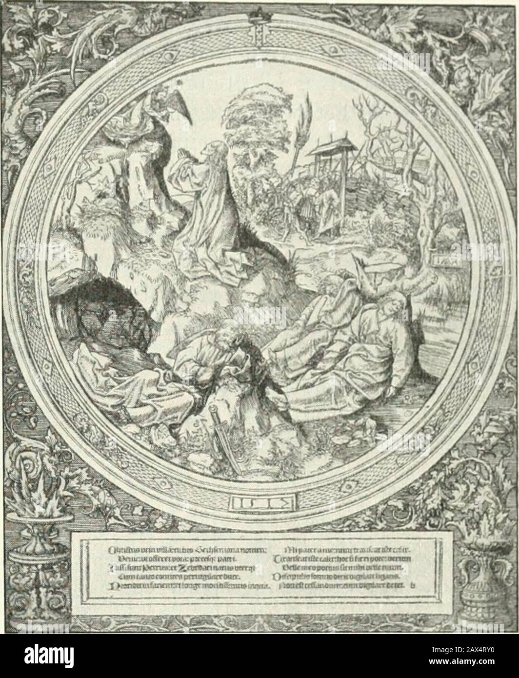 Bulletin van de Koninklijke Nederlandse Oudheidkundige Bond . O. 2) werden genomen, de één it de hsn. Der «Oppstanding(le BI. 72), de ander uit die van den »Gang naar het kruis (le BI. 69).De «Gevangenneming (Le Bi. 63) uit diezelfde passie, werd in haaragalgemeenen opzet en al haar hoofdpersonen (Christus, Judas, Petrus, Malchus.den krijgsman rechts) op de gevangenneming in Naarden (v. K., Naardenno. 3) slaafs gecopi-cerd. Slechts de ruimtewerking derhsn., en dit wel nietin lofwaardige decora-tieve bedoeling, op deschildering verloren.Op den »Gang naarhet kruis (v. K., Naar-den non 9) waar Banque D'Images