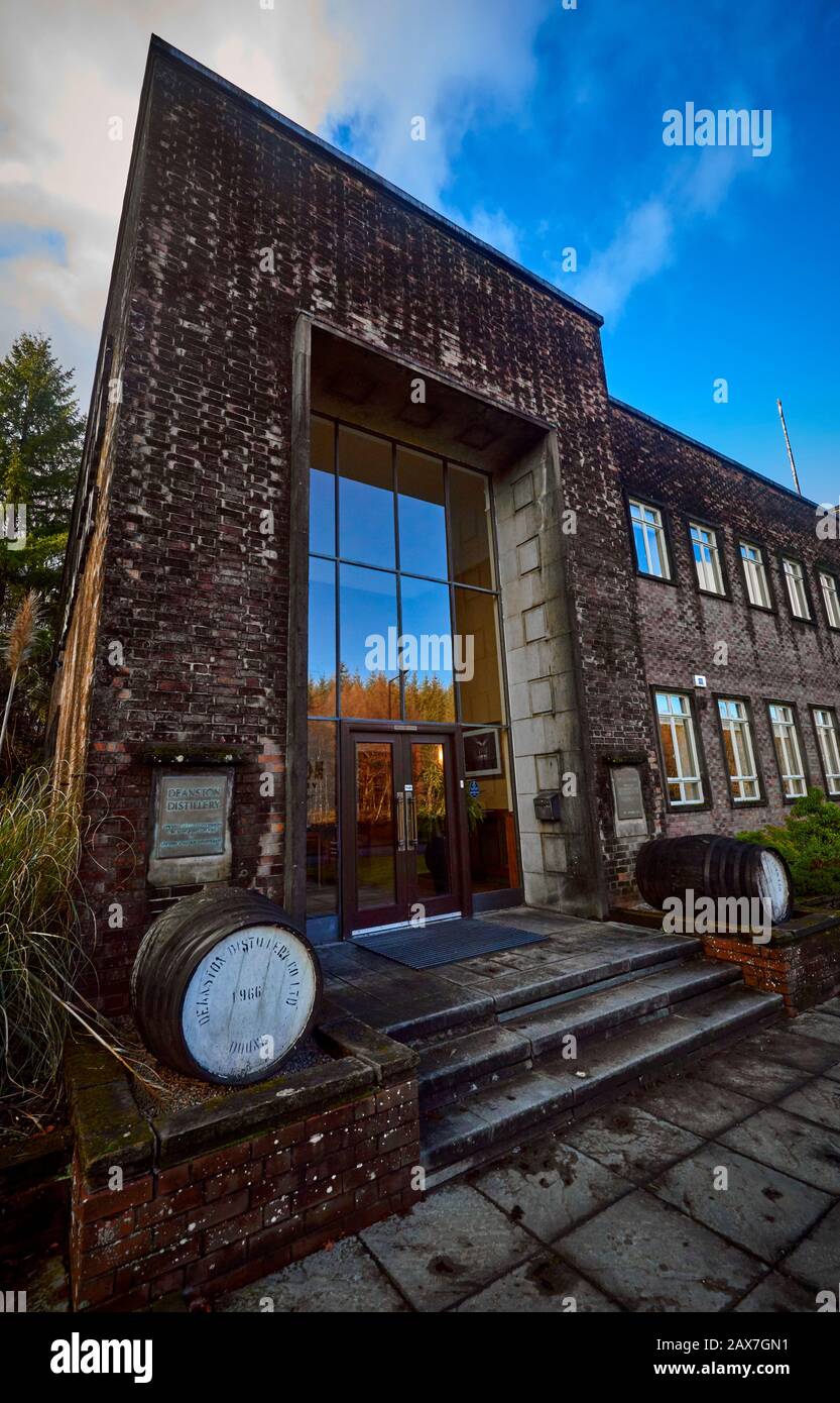 Distillerie Deanston (DD) Banque D'Images