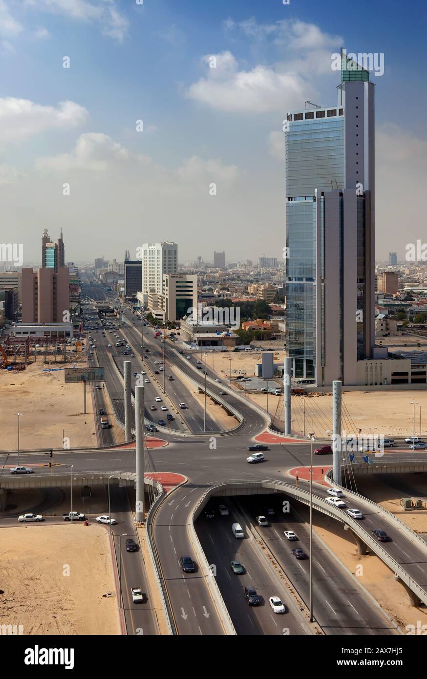 Ville D'Al Khobar Dans La Province Orientale, Arabie Saoudite. Banque D'Images