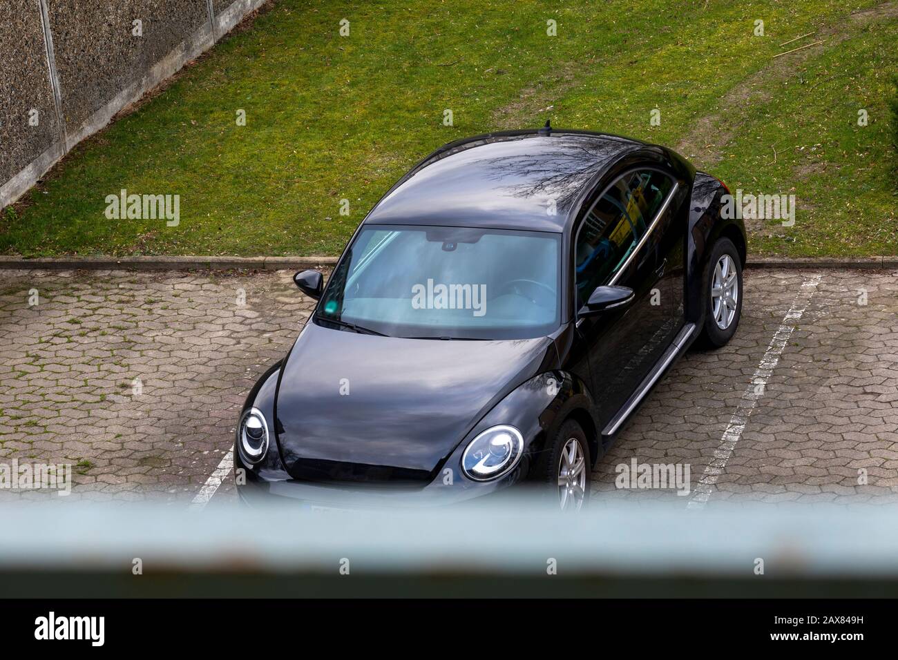 L'ancien VW Beetle a été vendu à plus de 21,5 millions d'unités. New Beetle n'a pas été aussi populaire et il a été abandonné en 2019 Banque D'Images